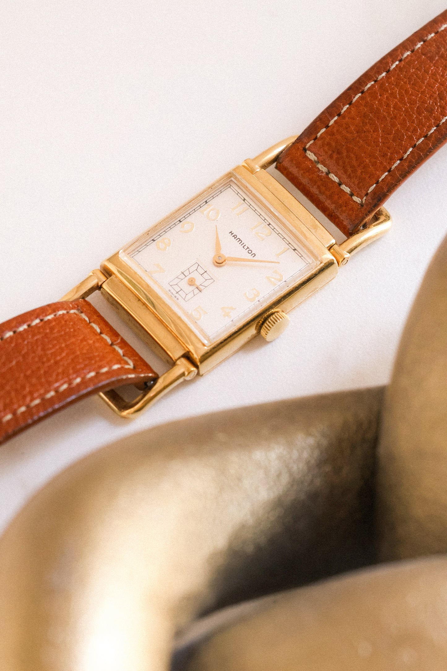 80’s Hamilton Wilshire - Registered Edition - 18K Gold Electro Plated