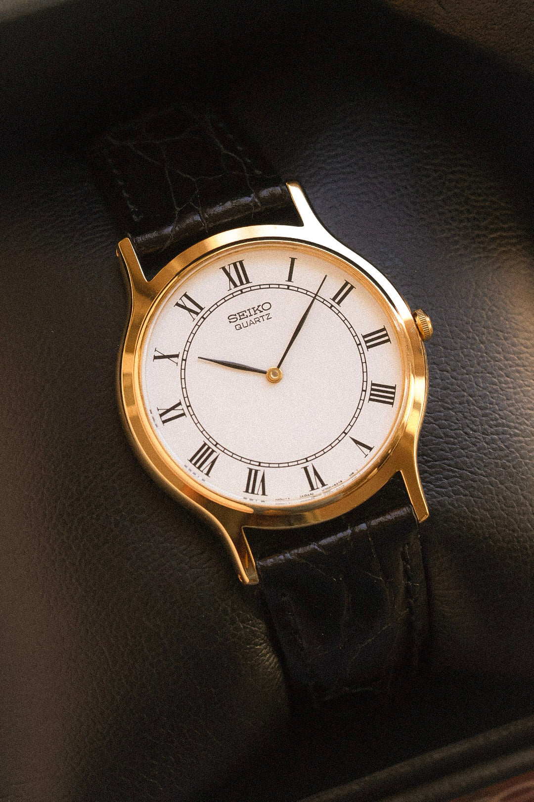 1990 New Old Stock Seiko Roman Ronde Pair Set