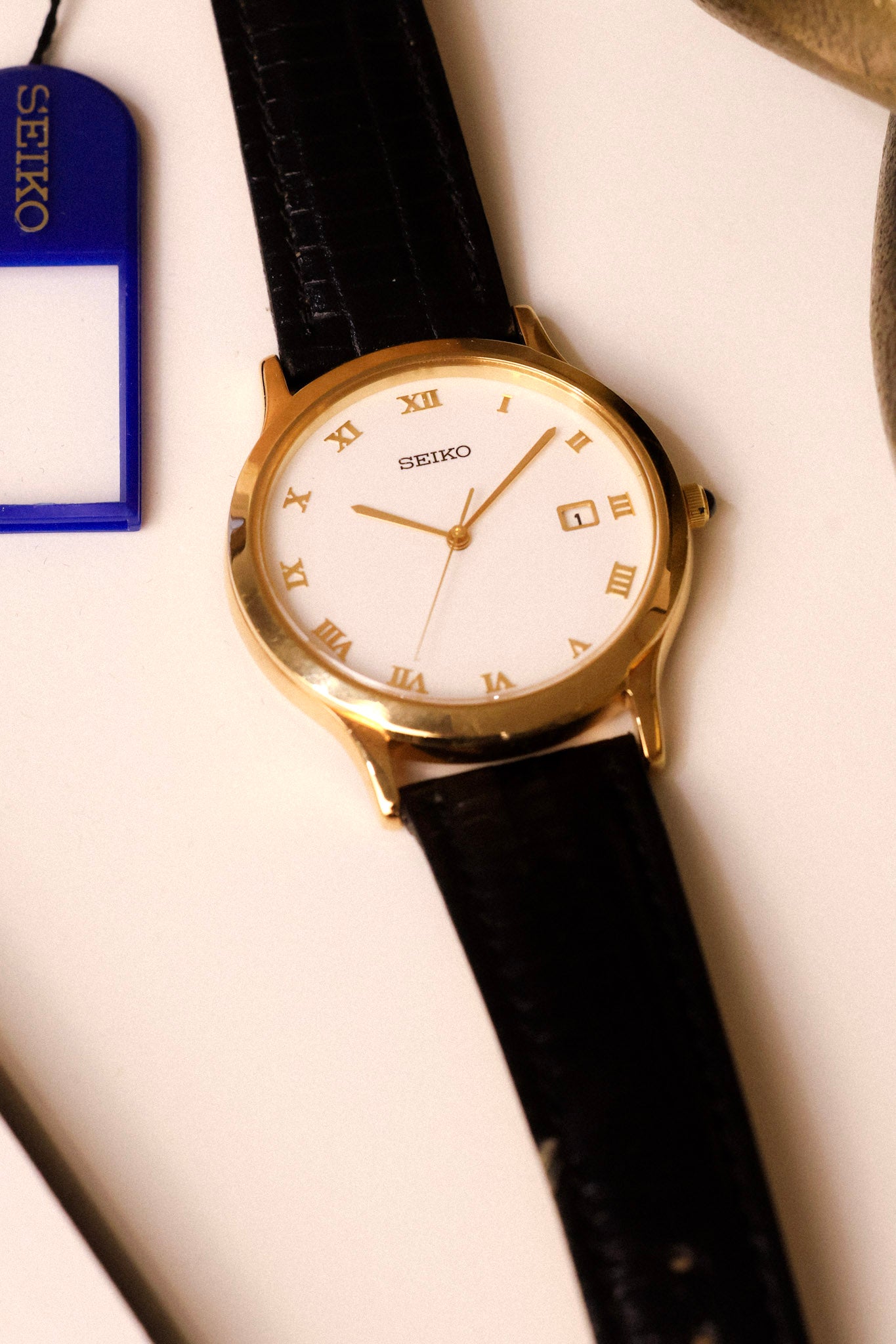 2001 Seiko Roman Calendar - New Old Stock