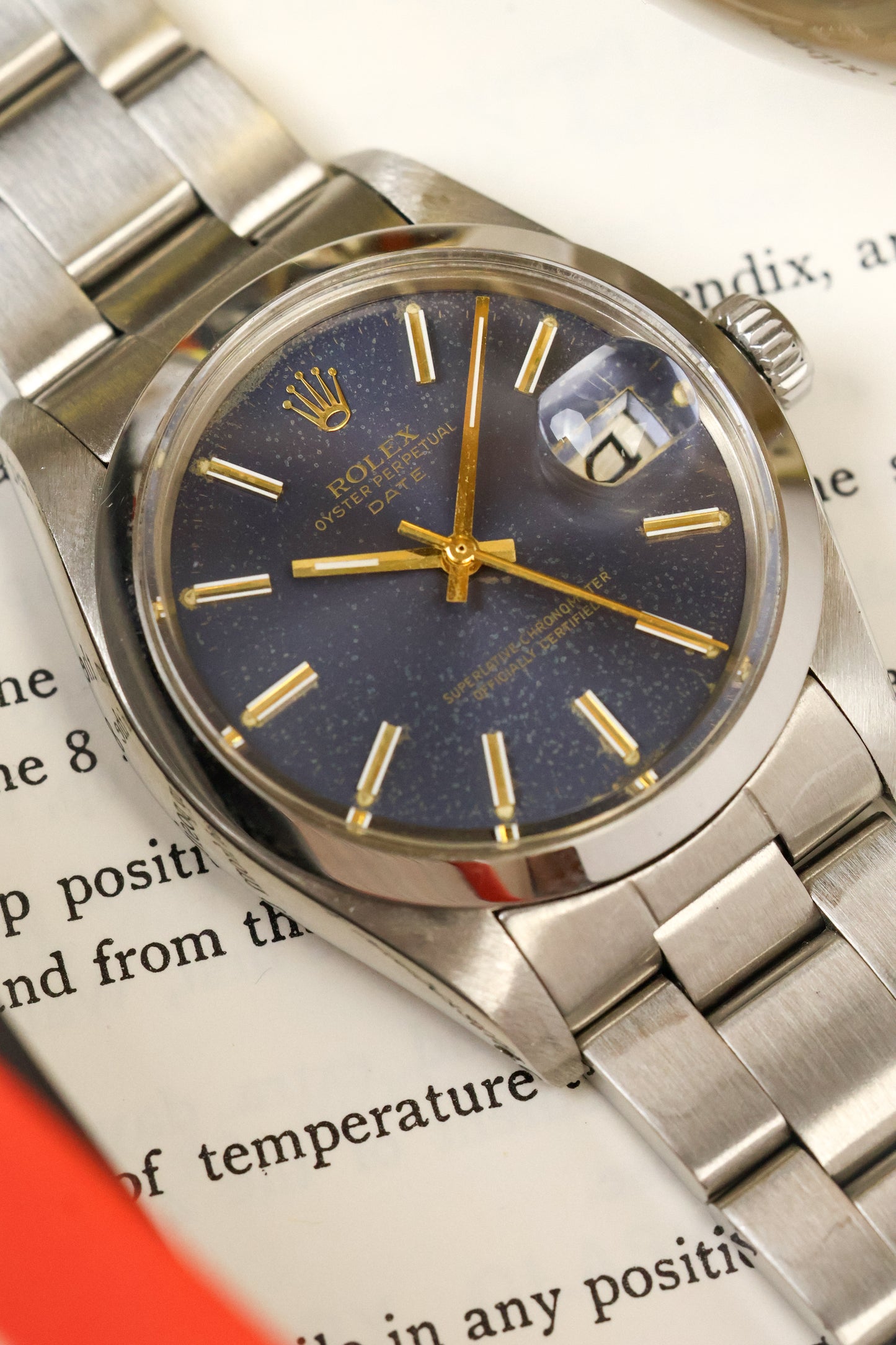1976 Rolex Date 1500 “Starry Night”