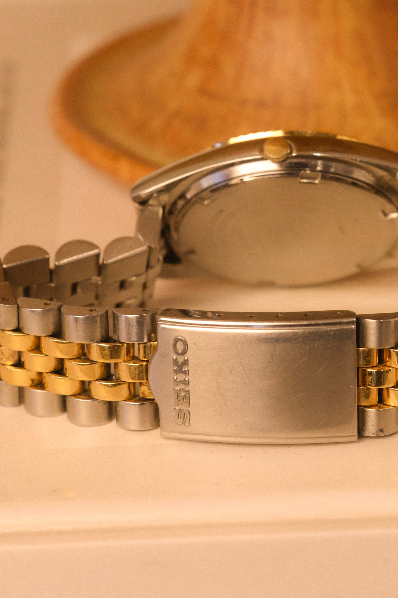 1993 Seiko Silver Two Toned Jubilee Prez