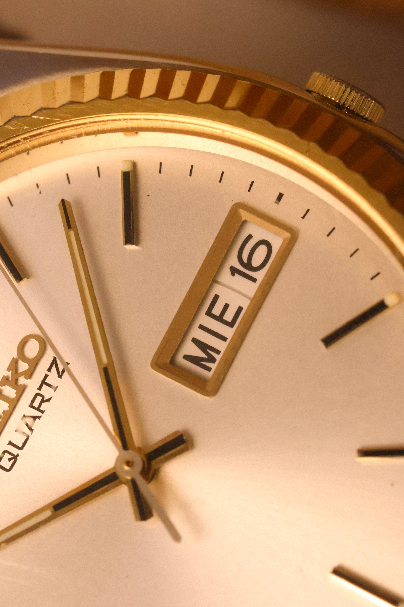 1993 Seiko Silver Two Toned Jubilee Prez