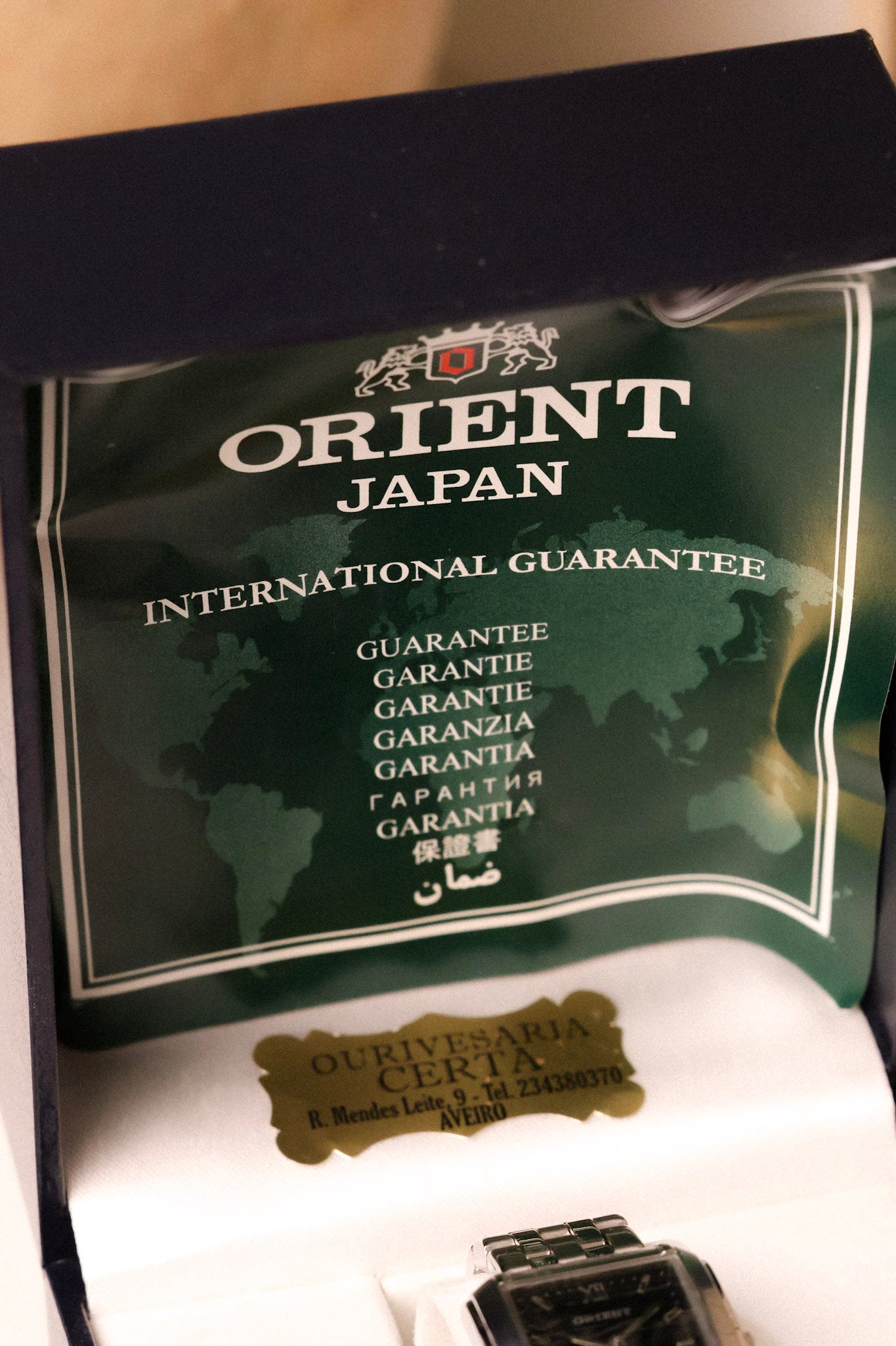 Neo-vintage Orient Tank - New Old Stock