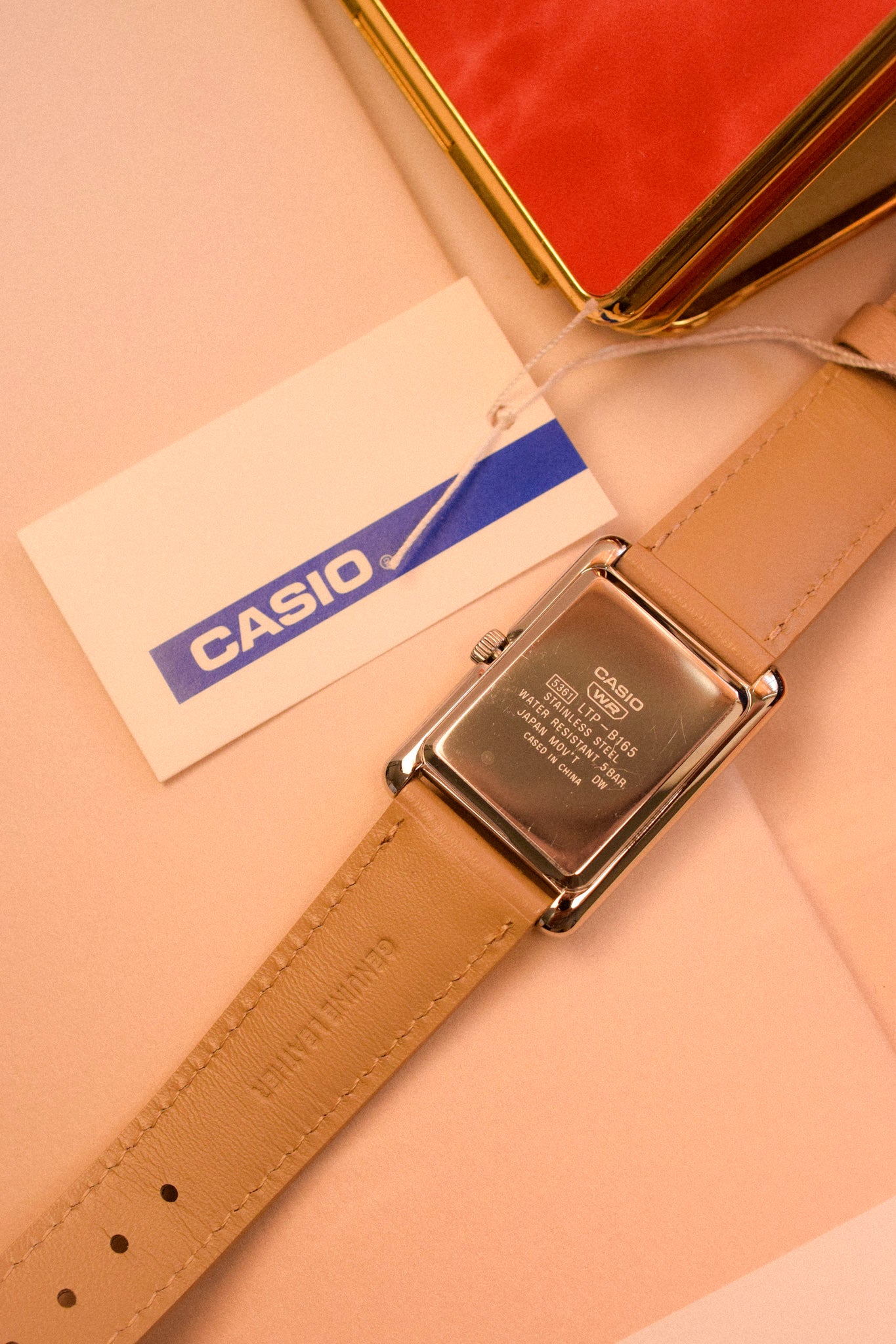 Casio Salmon Roman Tank - New in Box