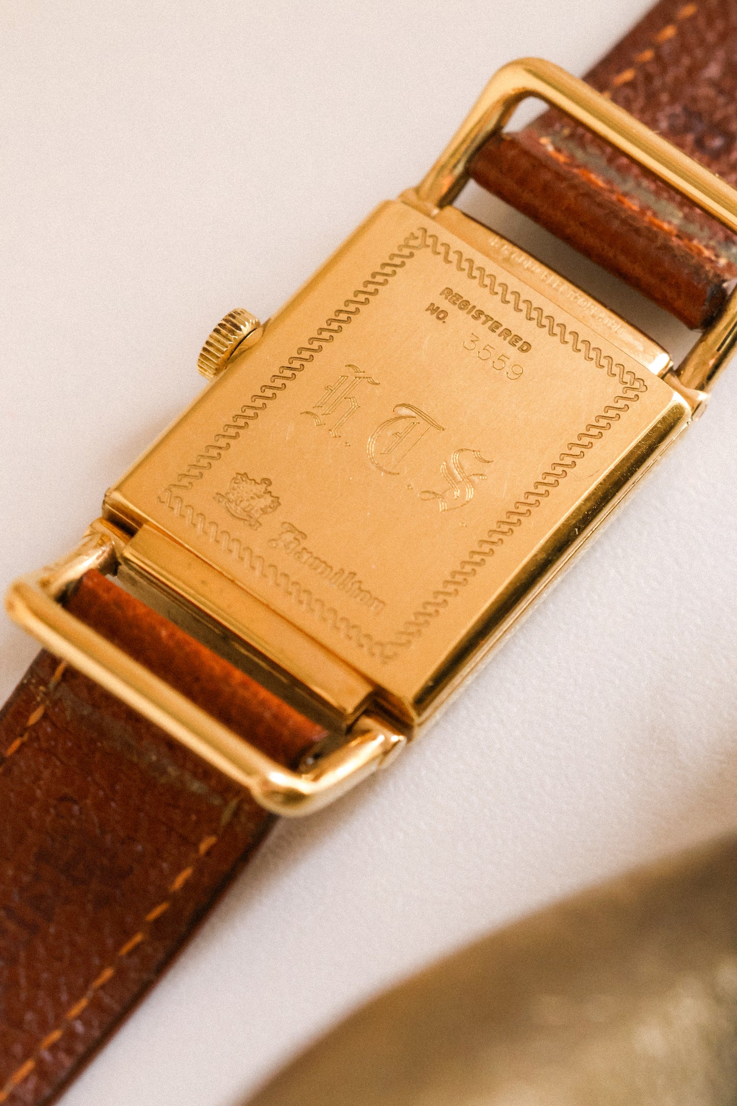 80’s Hamilton Wilshire - Registered Edition - 18K Gold Electro Plated