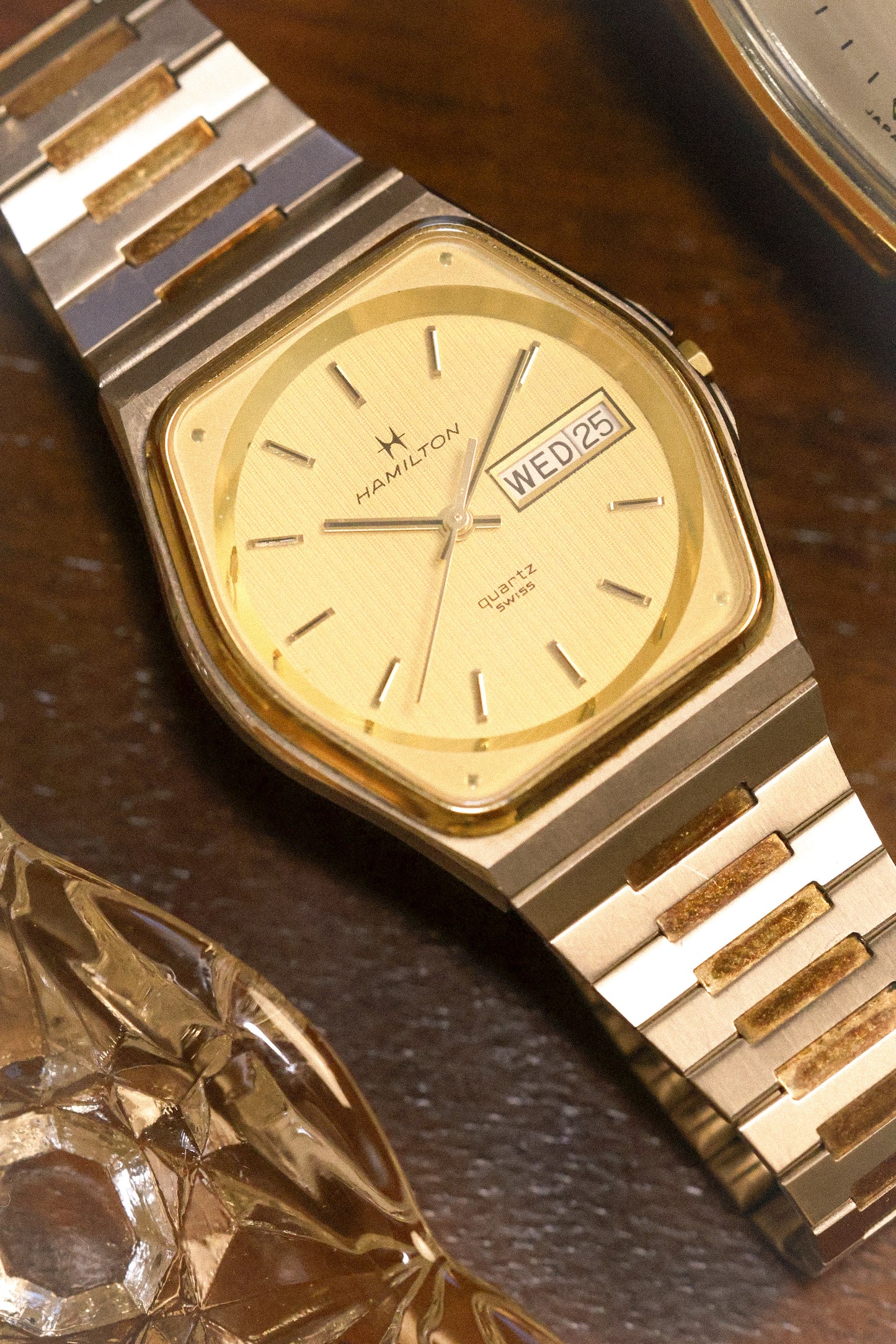 80’s Hamilton Tonneau Day-Date