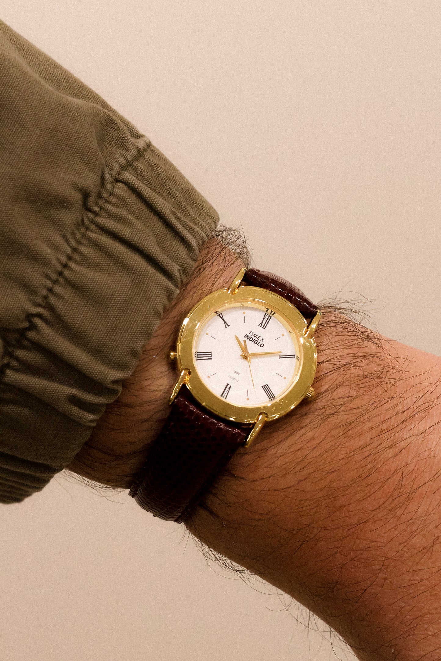 1993 Timex Indiglo Disco Volante - Roman Numerals