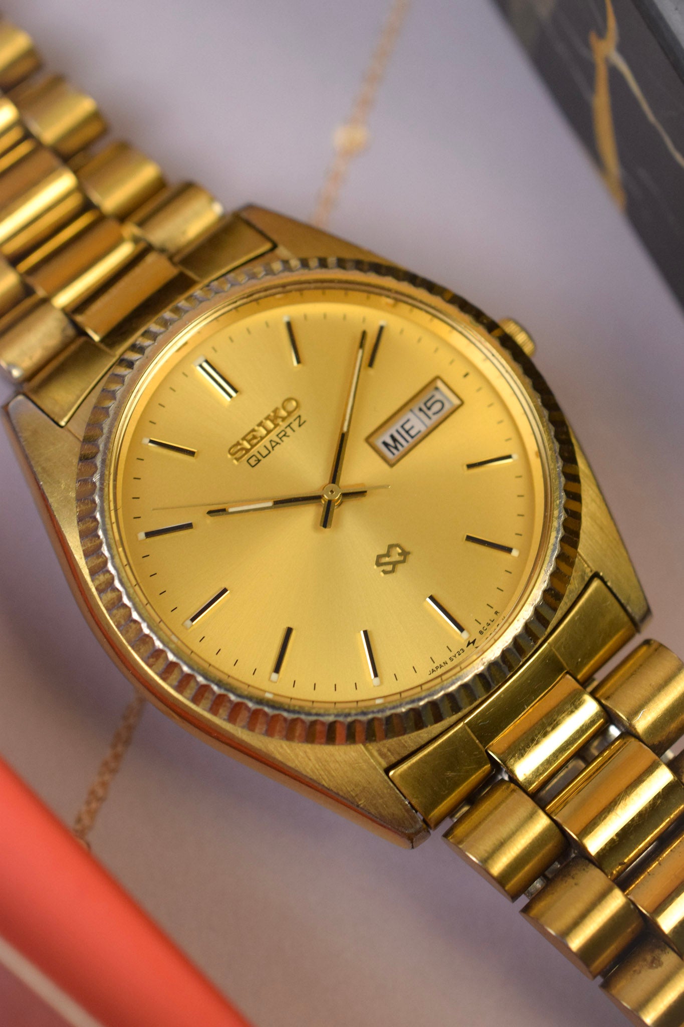 1988 Seiko SQ Golden Prez