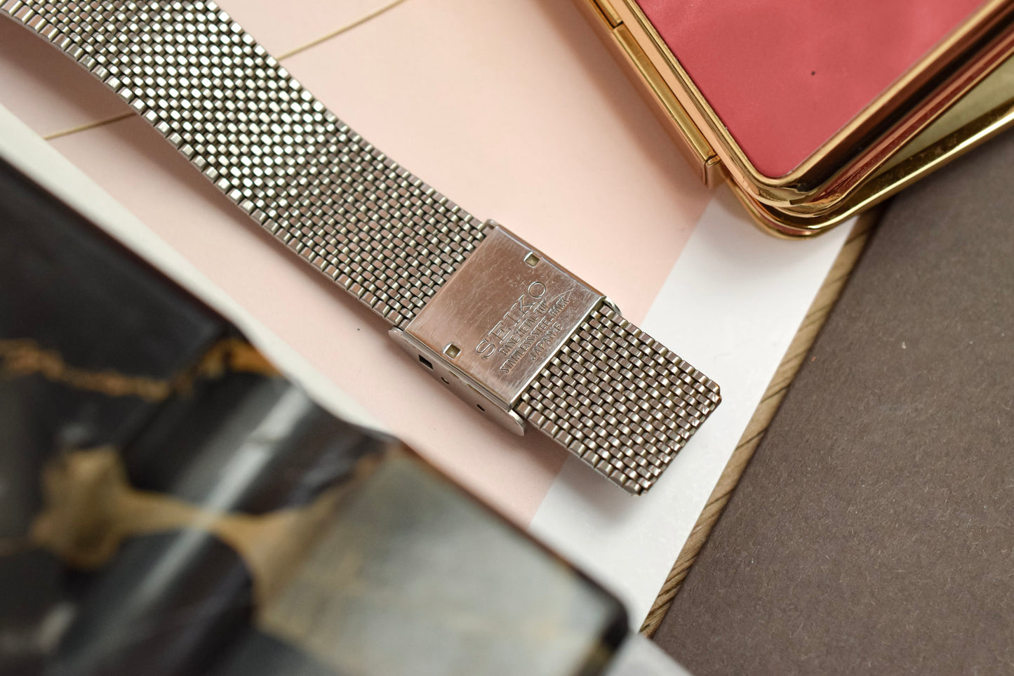 1981 Seiko Dolce Tungsten Honeycomb Tonneau