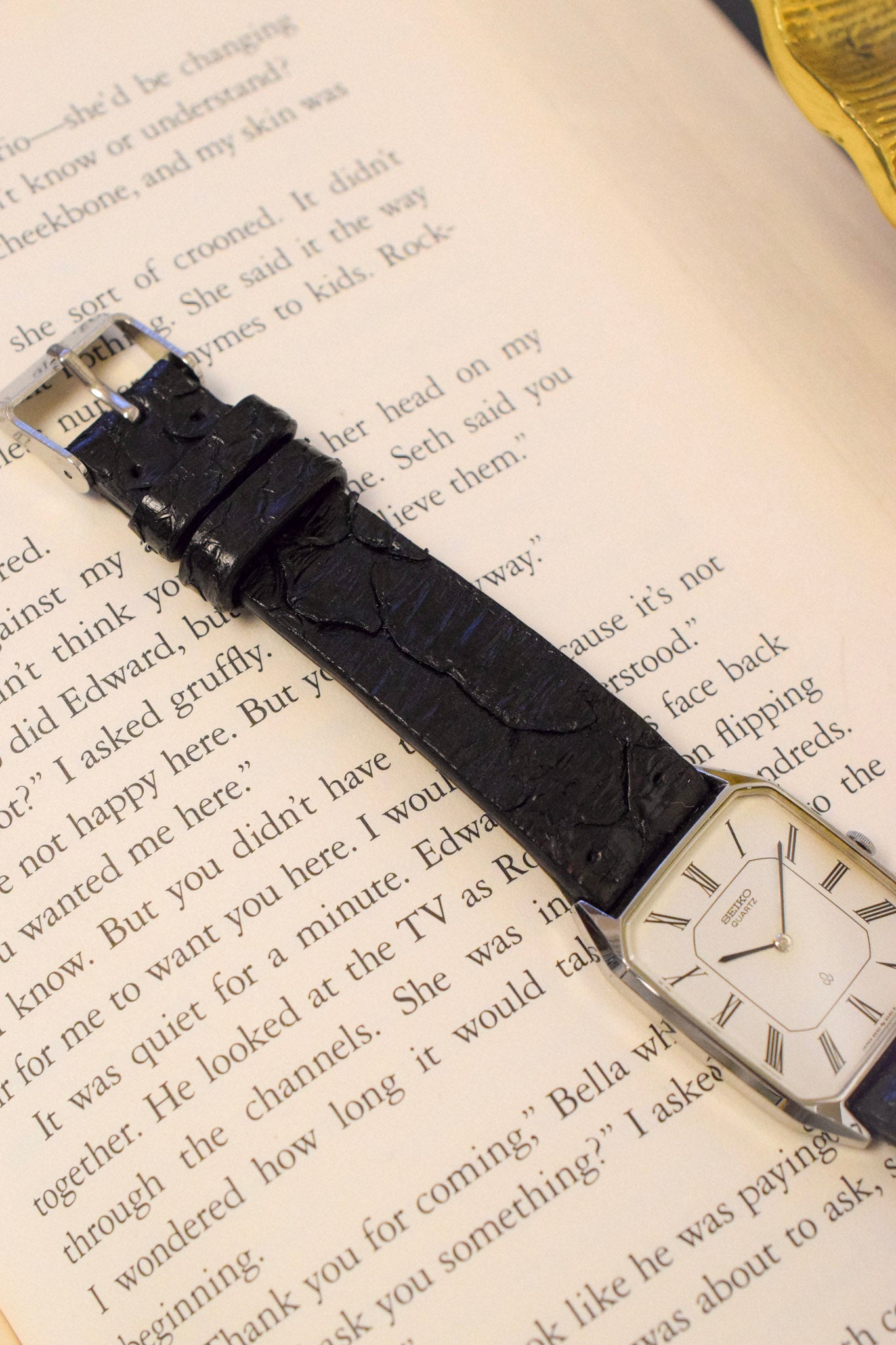 1981 Seiko Quartz Roman Steel Octo