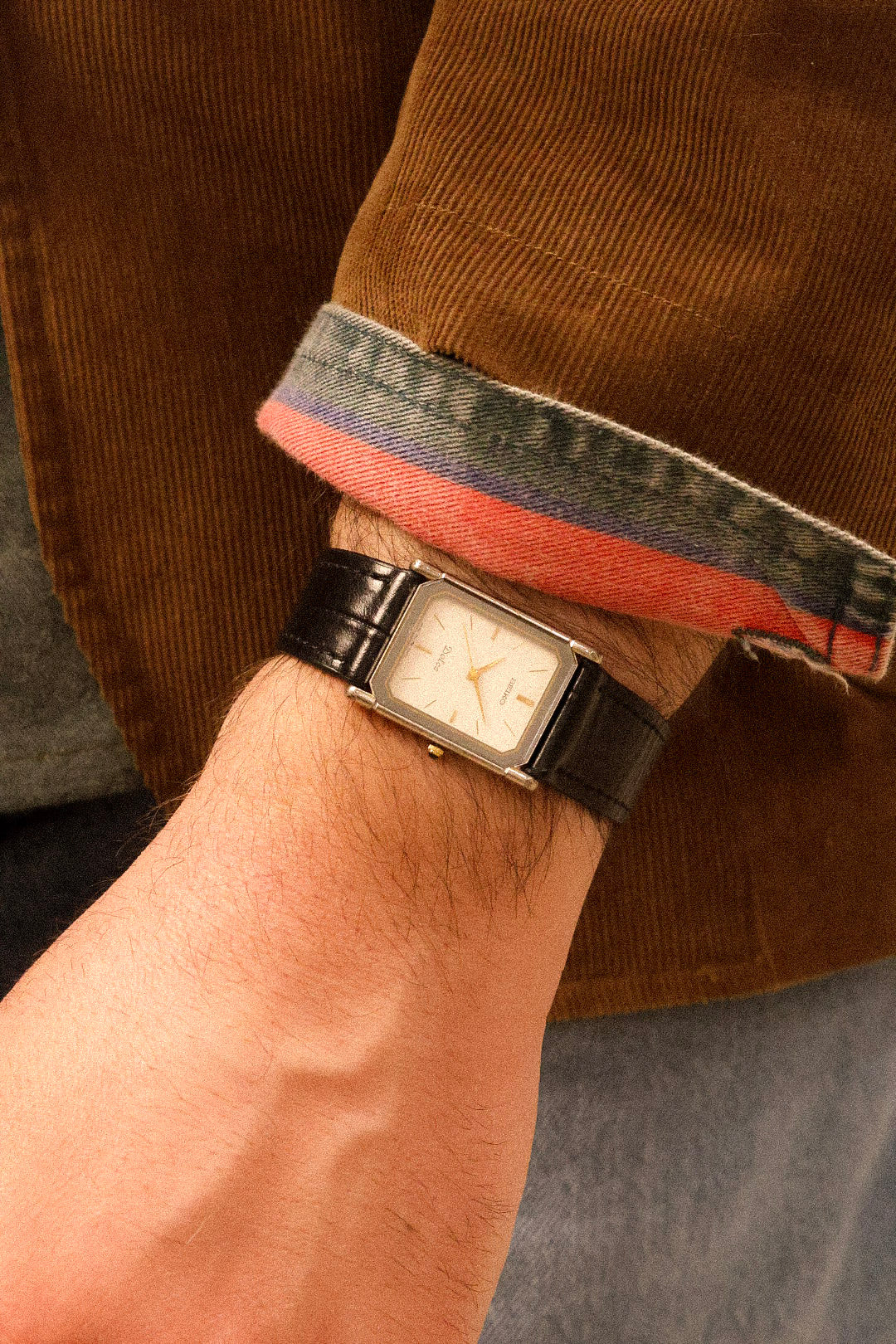 1986 Seiko Dolce Mirror Bezel Tank