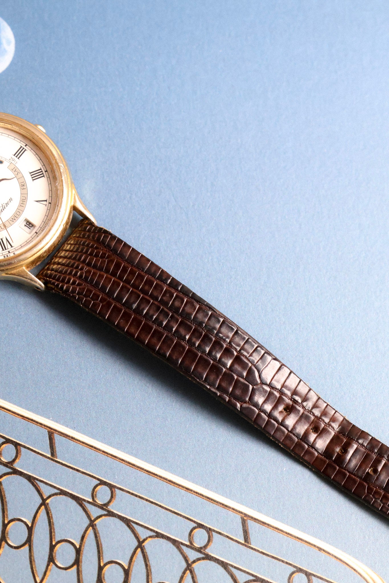 1987 Citizen Moonphase Calendar - Midsized