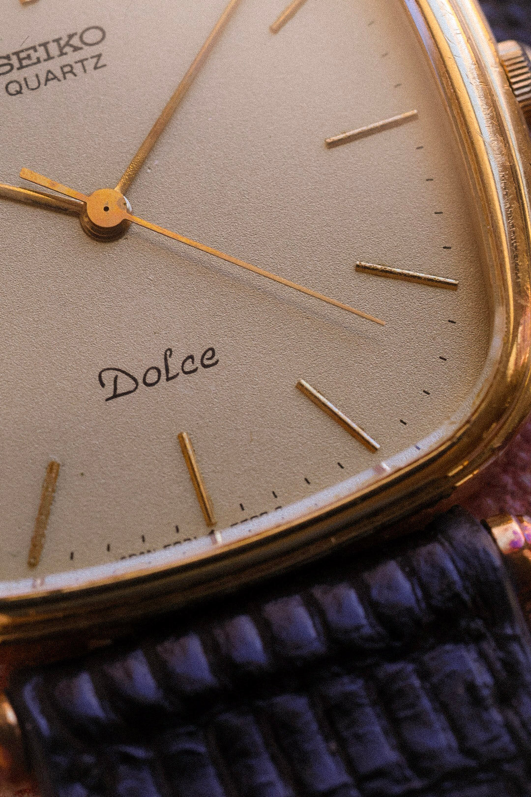 1981 Seiko Dolce Champagne Hooded Lugs TV