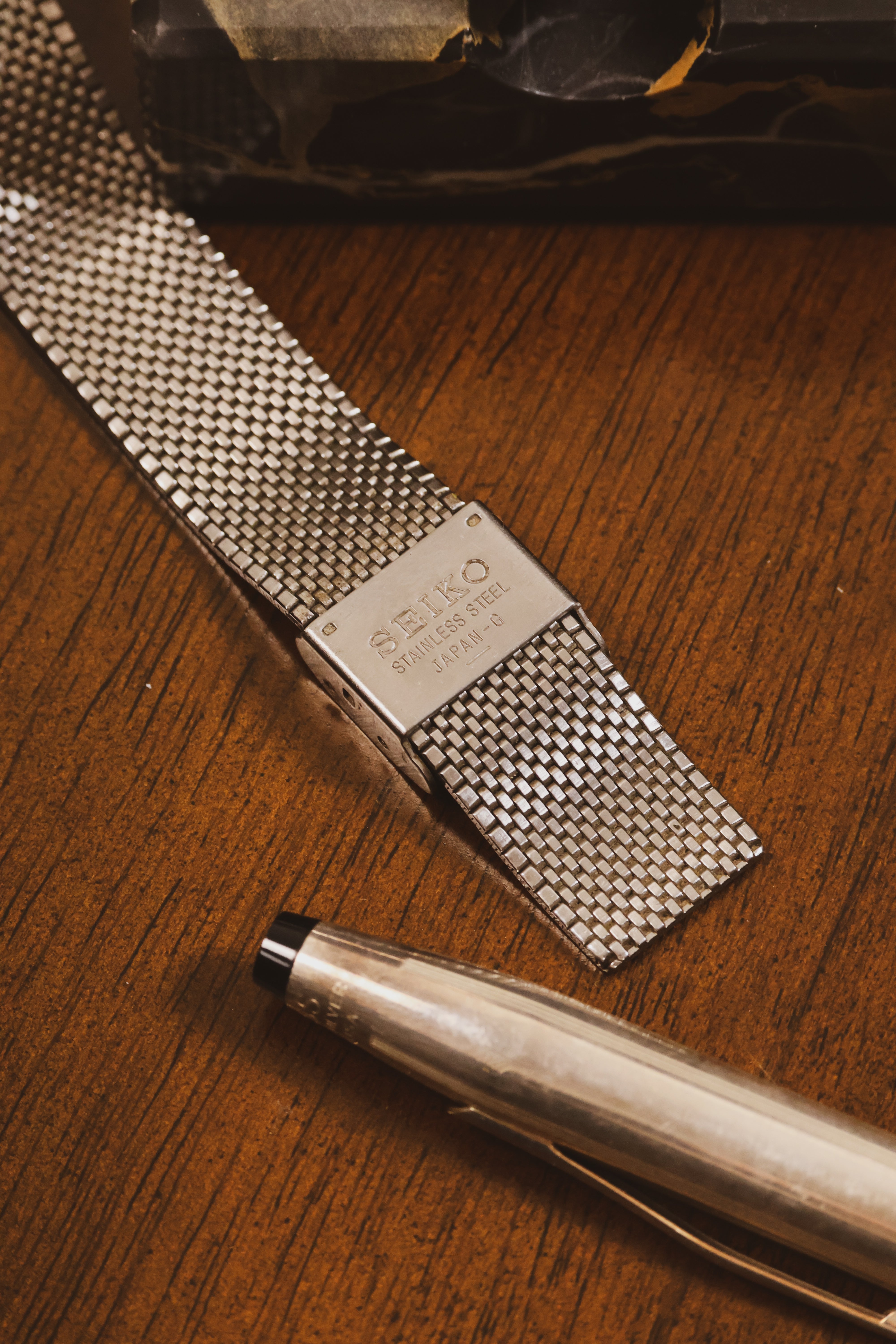1986 Seiko Dolce Tungsten Carbide Tapestry Dial – Oldtimer Watch Shop