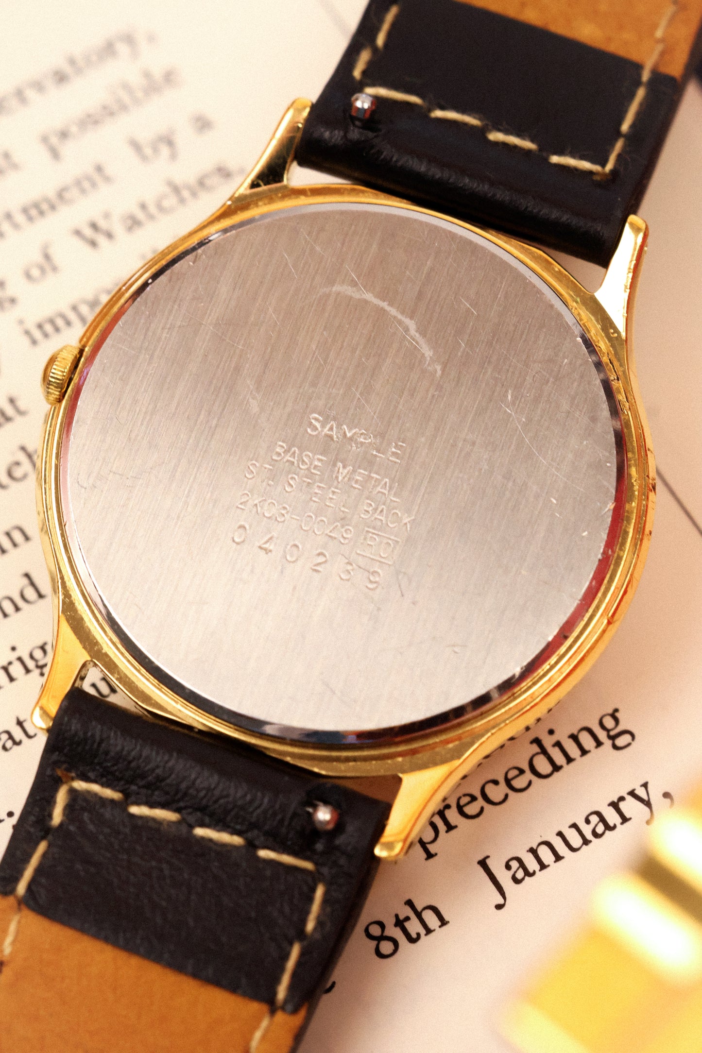 1999 Seiko “SAMPLE” Roman Dial Small Seconds