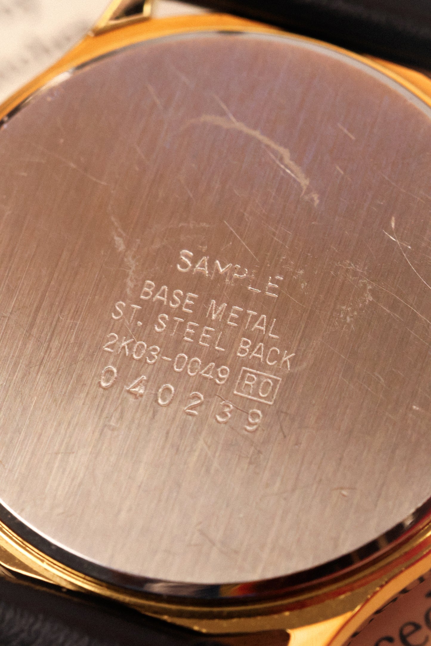 1999 Seiko “SAMPLE” Roman Dial Small Seconds