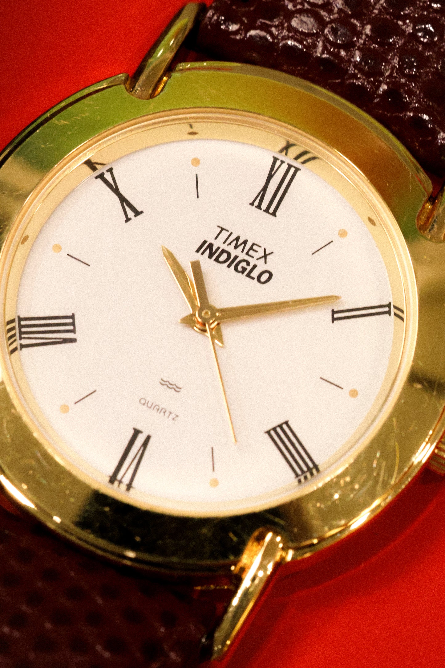 1993 Timex Indiglo Disco Volante - Roman Numerals