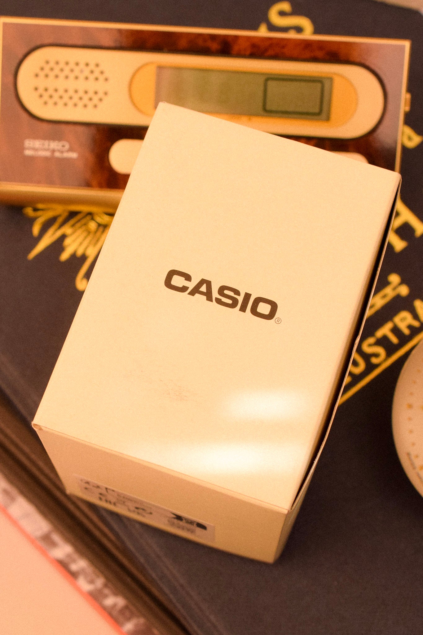 Casio Salmon Roman Tank - New in Box