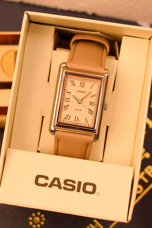 Casio Salmon Roman Tank - New in Box