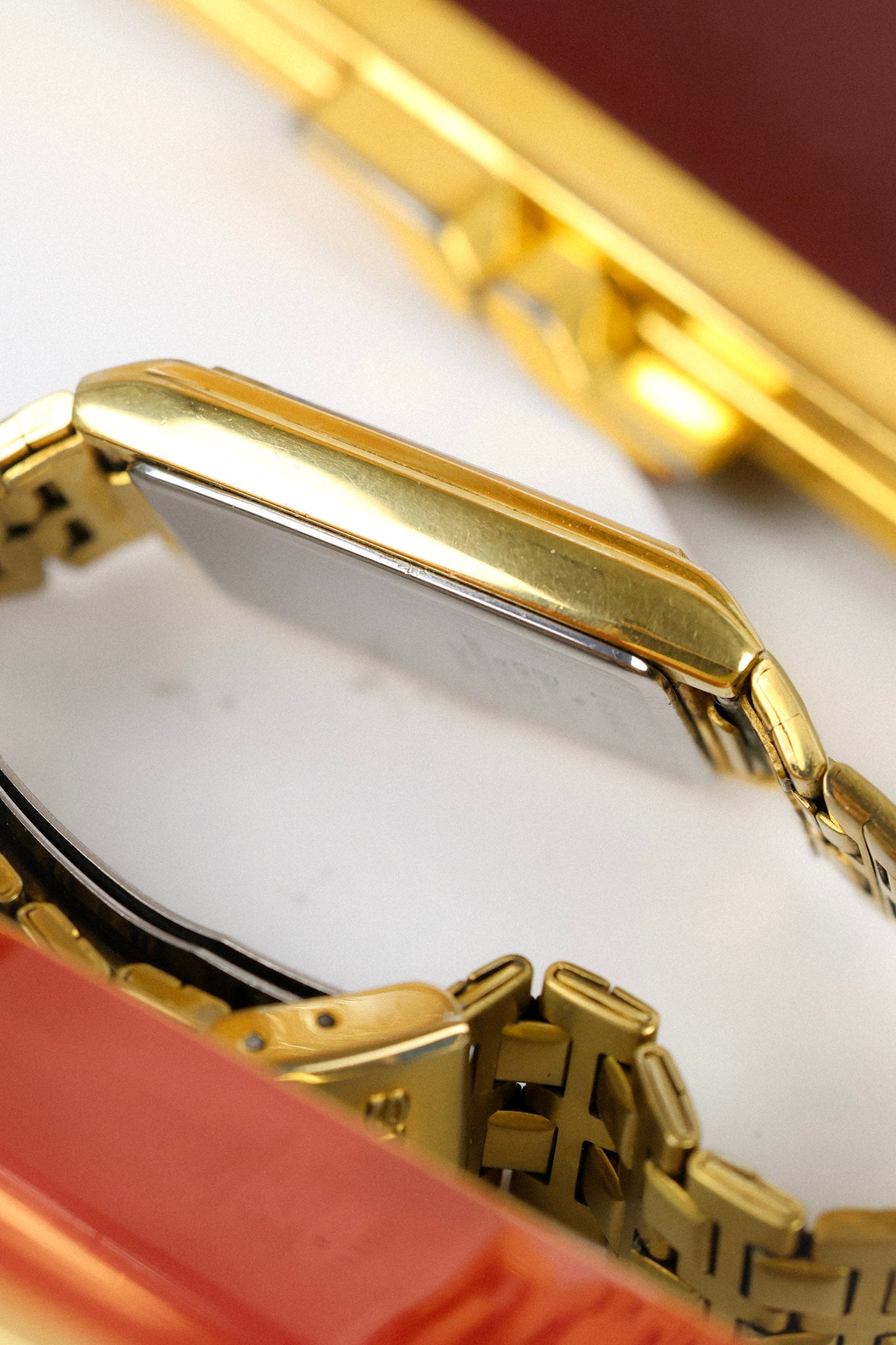 1989 Seiko SQ Golden Tank Script Day-Date