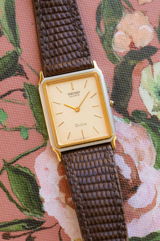 1986 Seiko Dolce Two Toned Octo