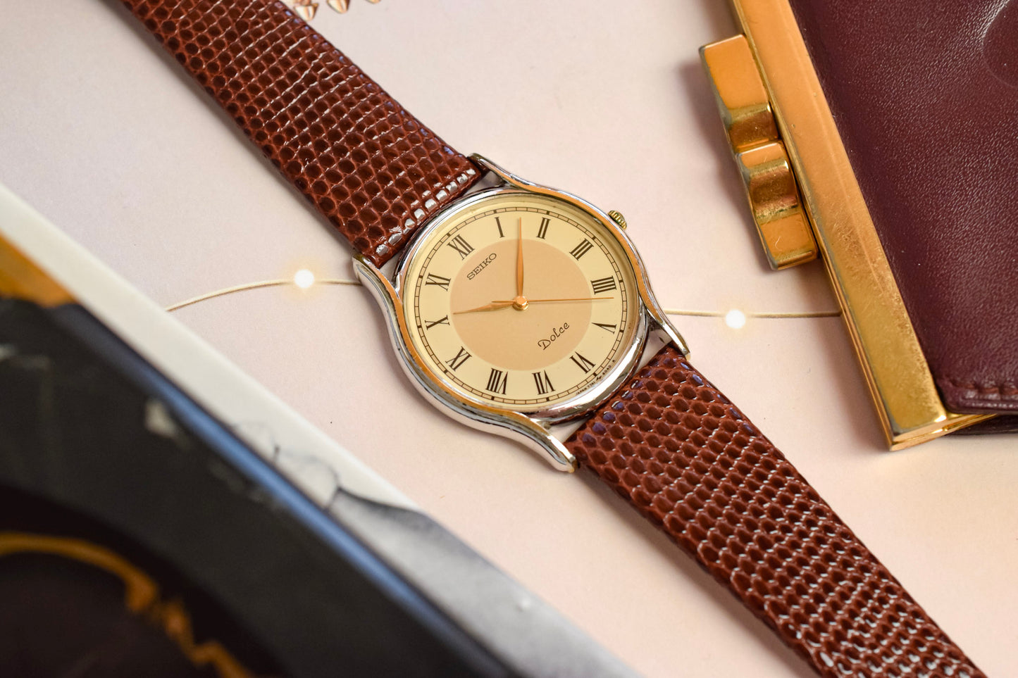 1987 Seiko Dolce Midsize Roman Dial