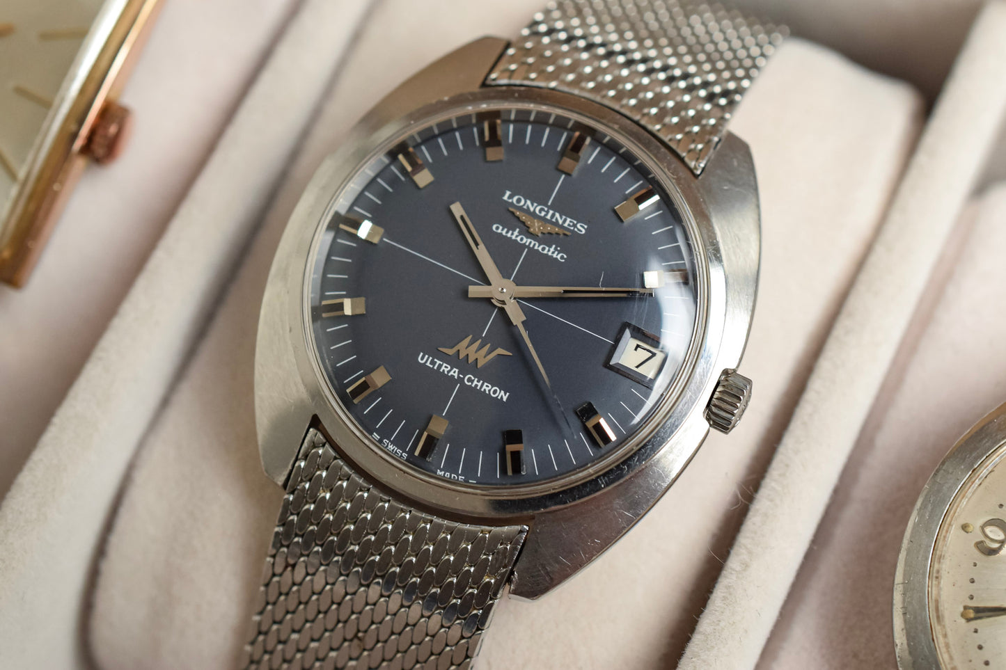 1975 Longines Automatic Ultra-Chron Crosshair Calendar