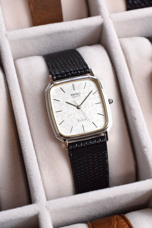 1989 Seiko Dolce Ornate Case Snowflake Octo
