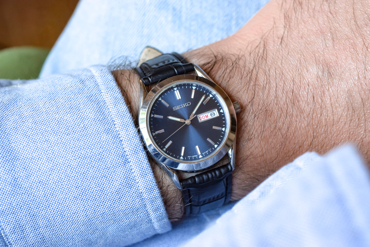 1997 Seiko Blue Dial Day-Date