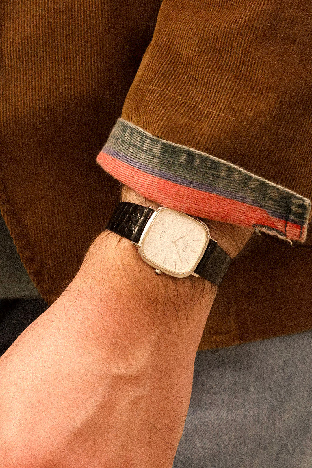 1983 Seiko Dolce PDP Bark Bezel Snowflake TV