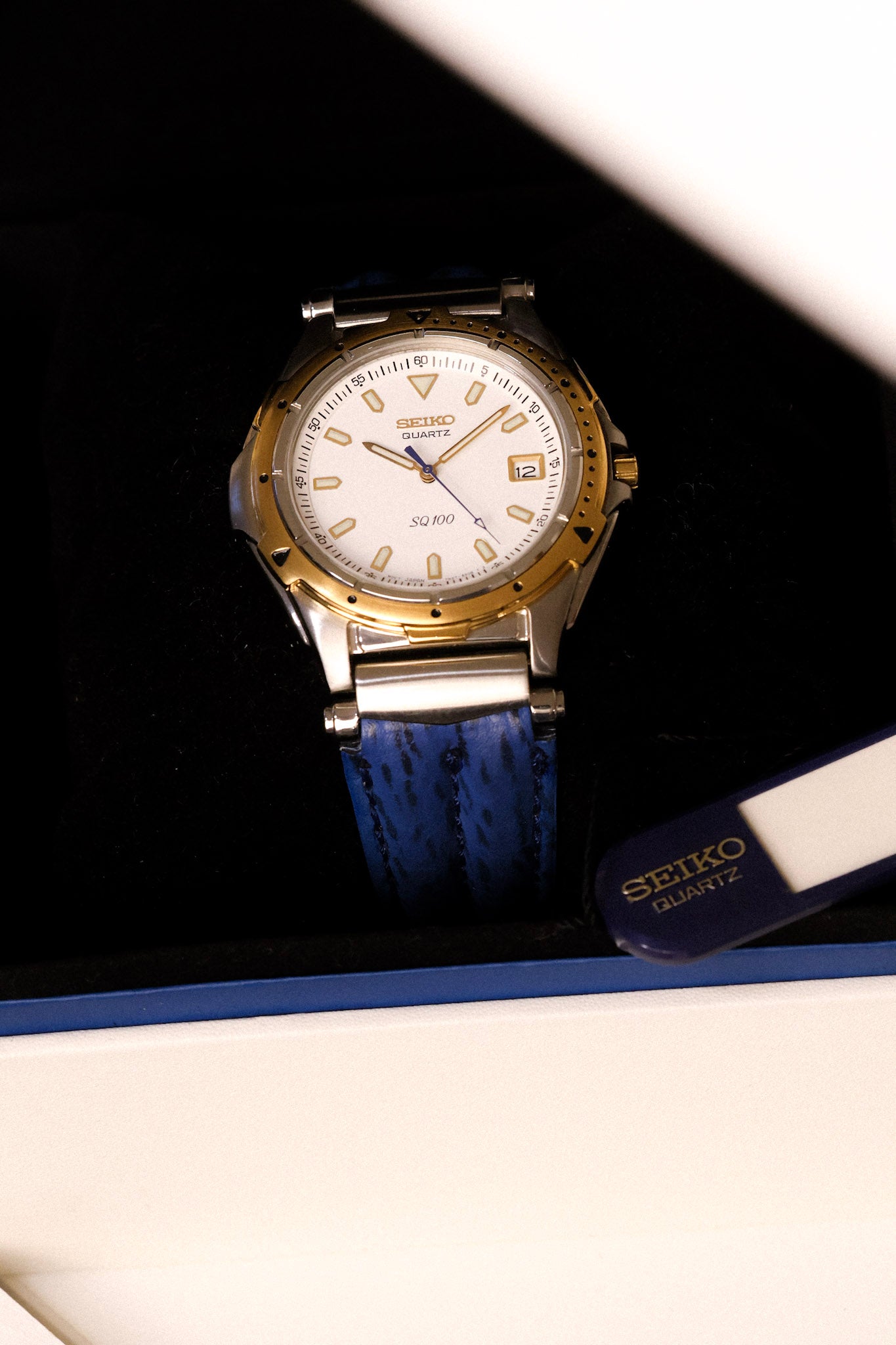 1994 Seiko SQ100 Calendar - New Old Stock