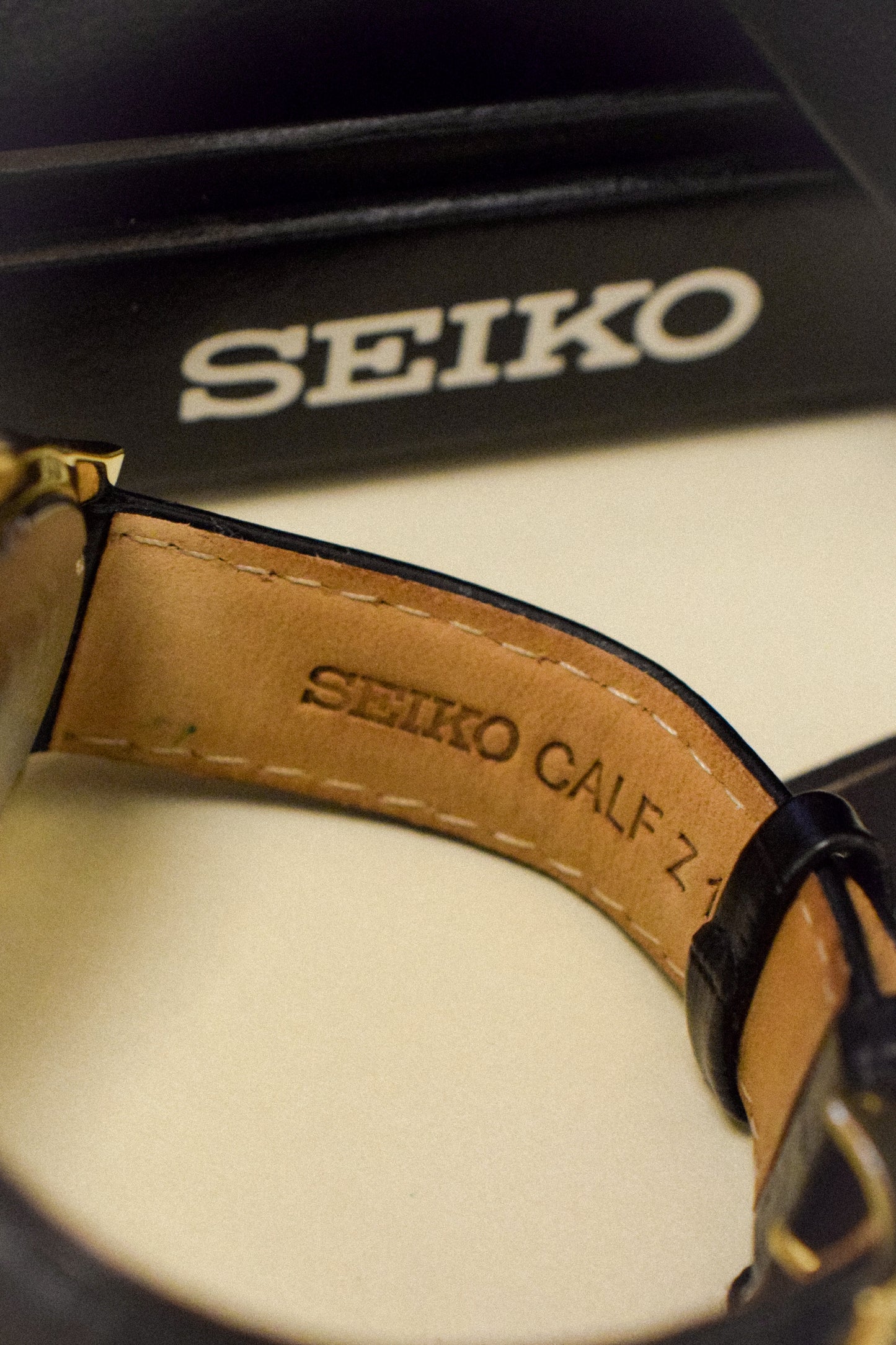 2000 Seiko White Dial Day-Date - New Old Stock