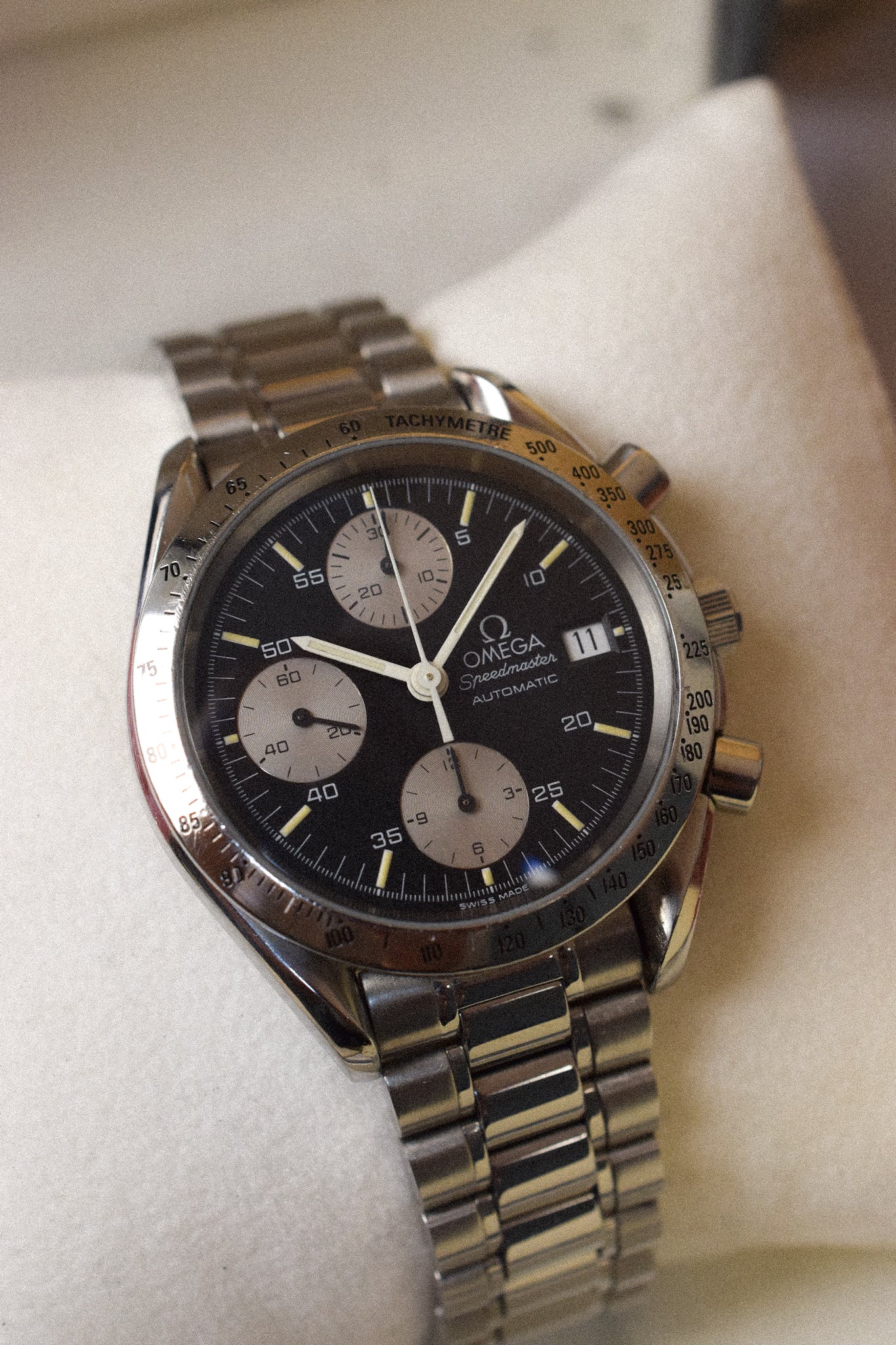 90s Omega Speedmaster Reverse Panda