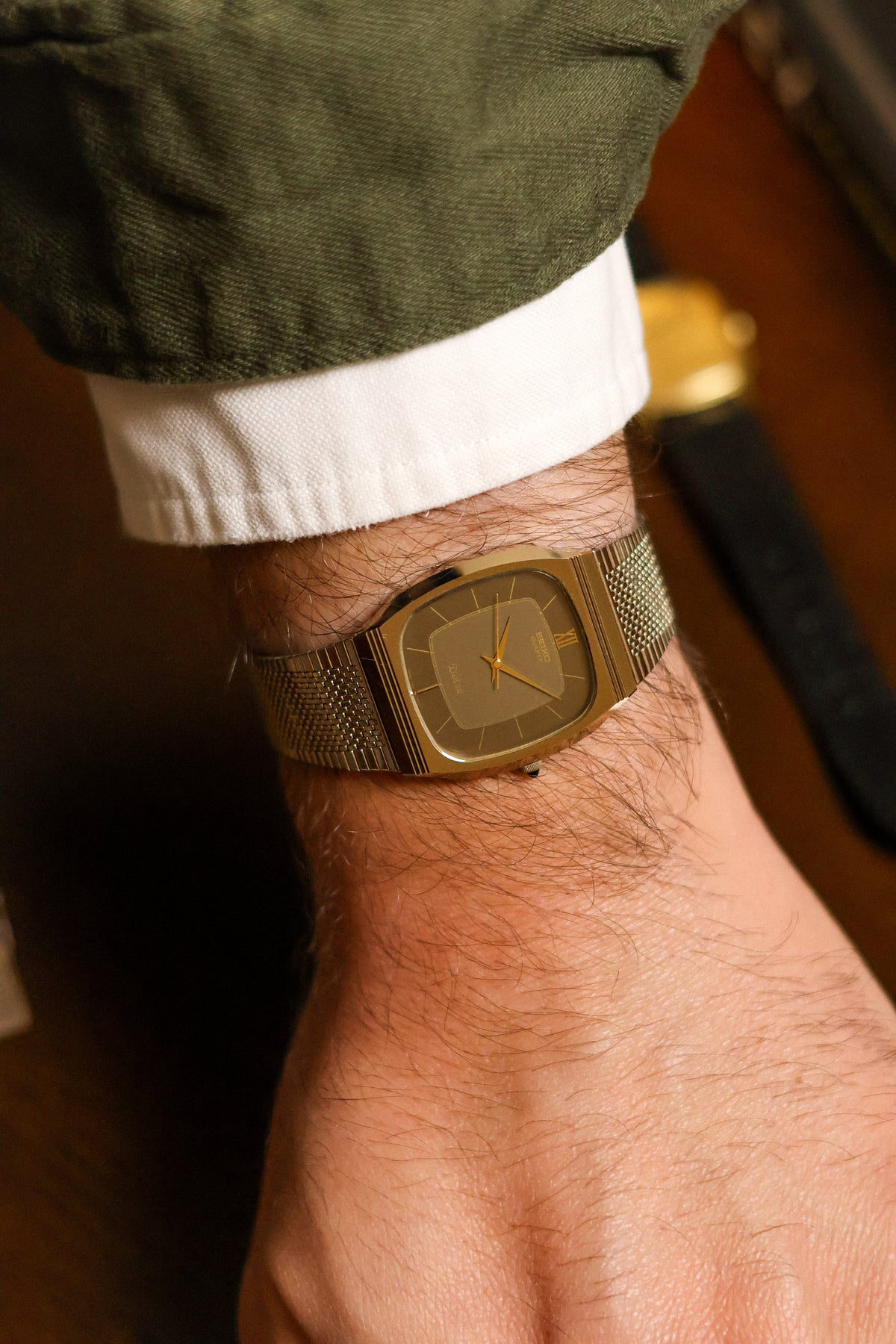 1981 Seiko Dolce NSAG Ghost Gray Dial