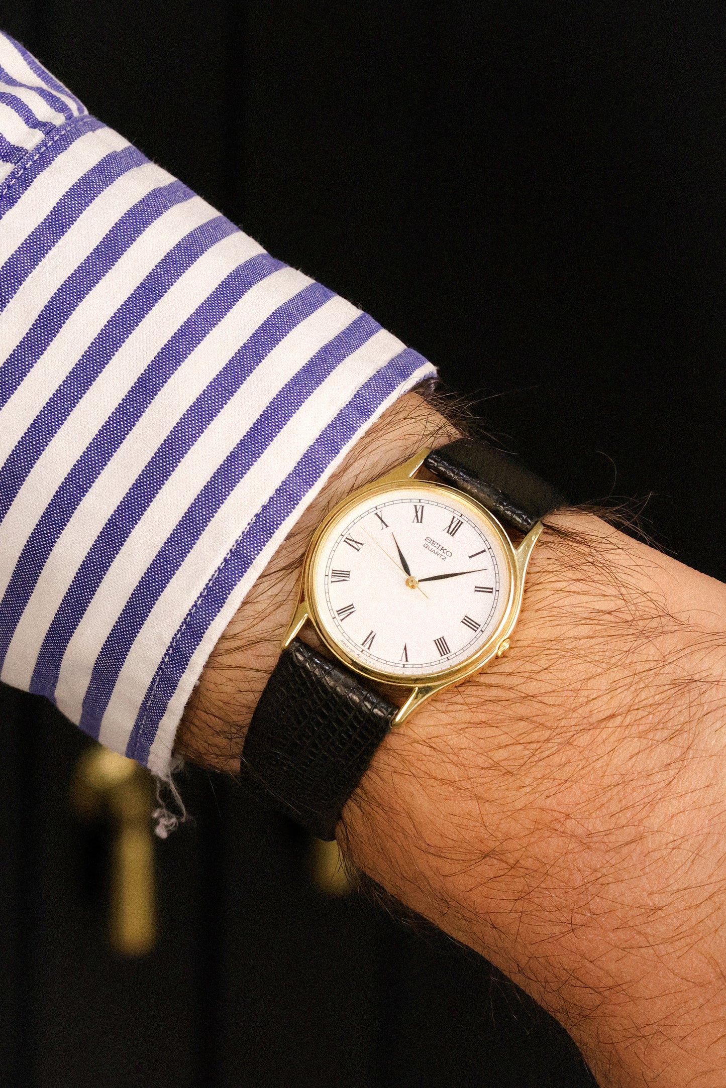 1987 Seiko Roman Dial Center Seconds