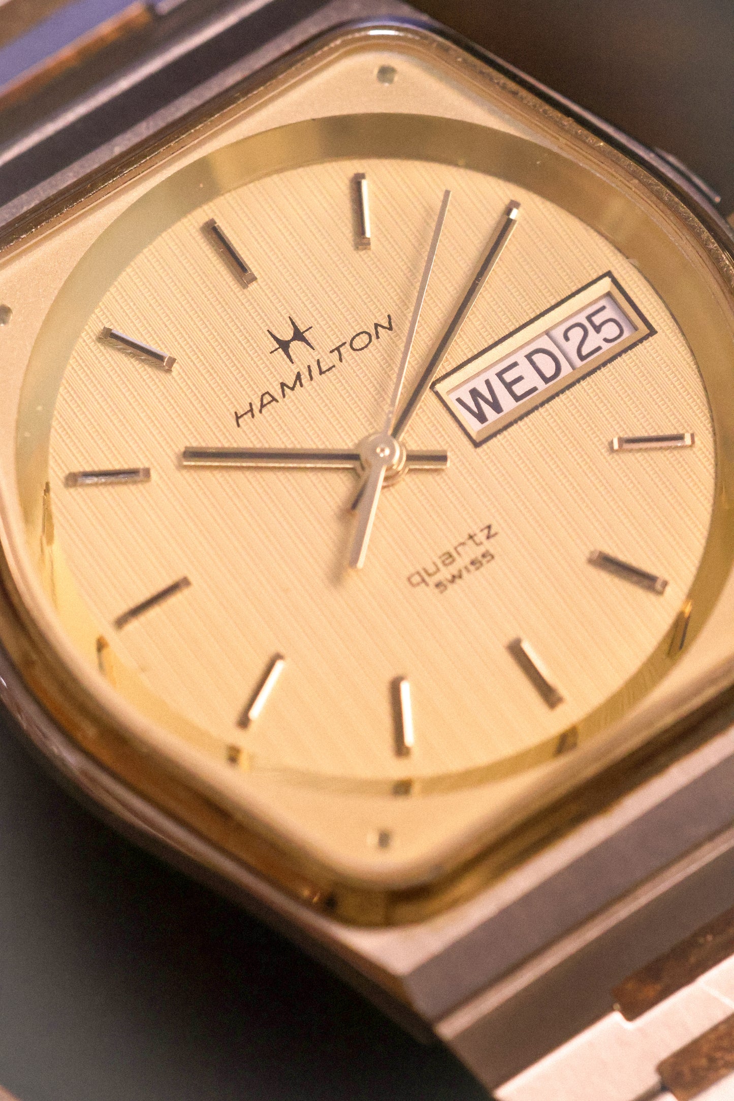 80’s Hamilton Tonneau Day-Date