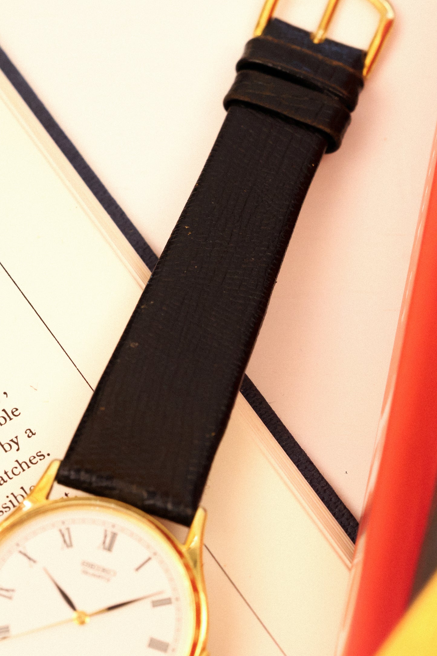 1987 Seiko Roman Dial Center Seconds