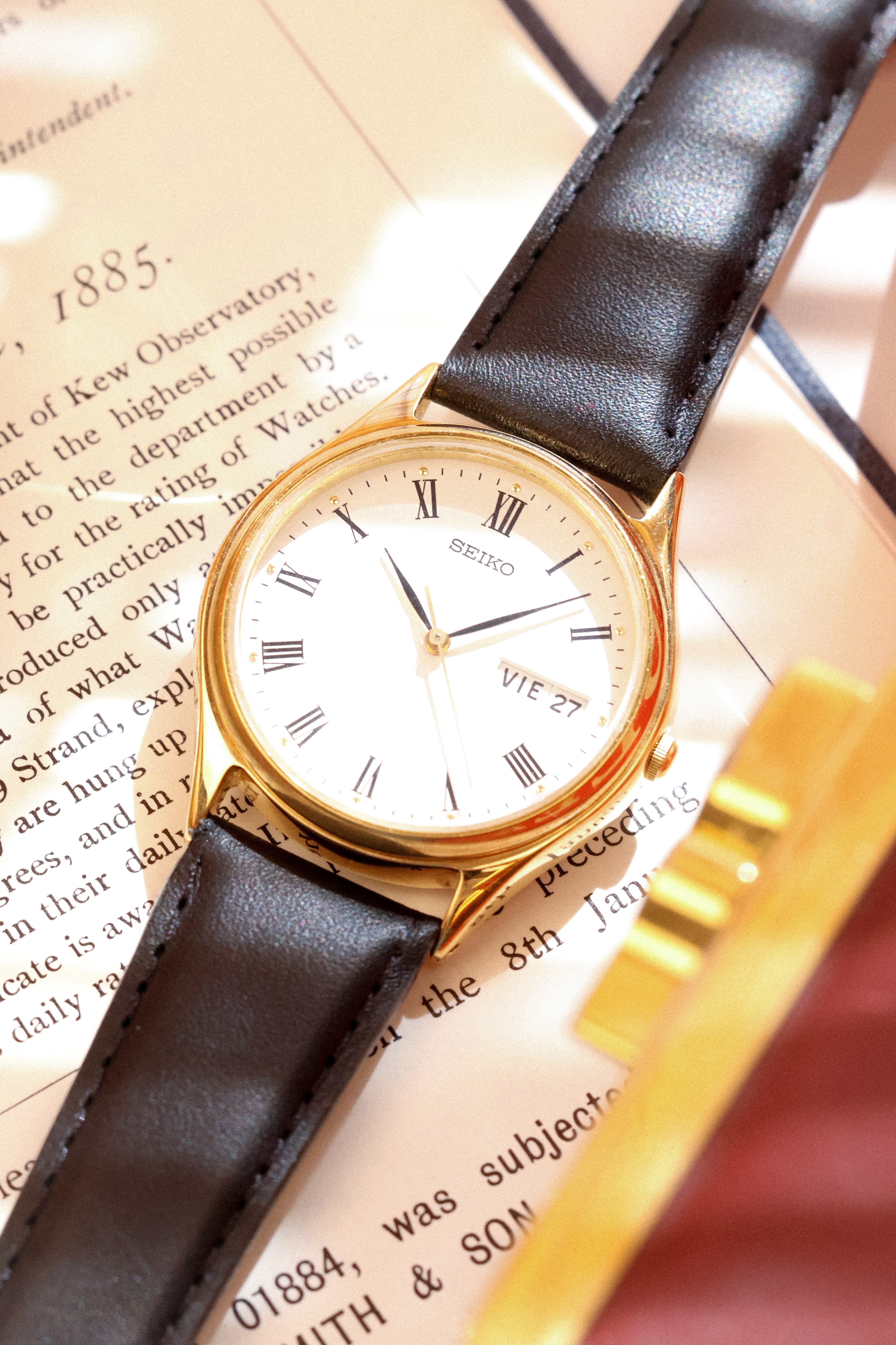 2002 Seiko Roman Day-Date – Oldtimer Watch Shop