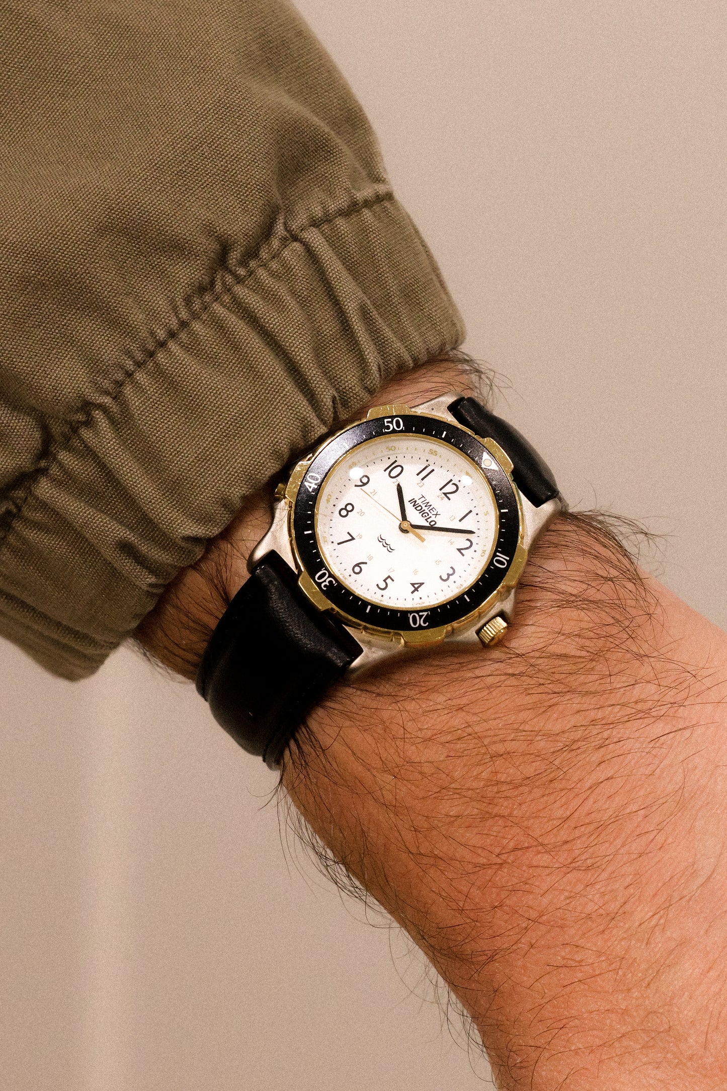 1993 Timex Indiglo Recessed Dial Diver