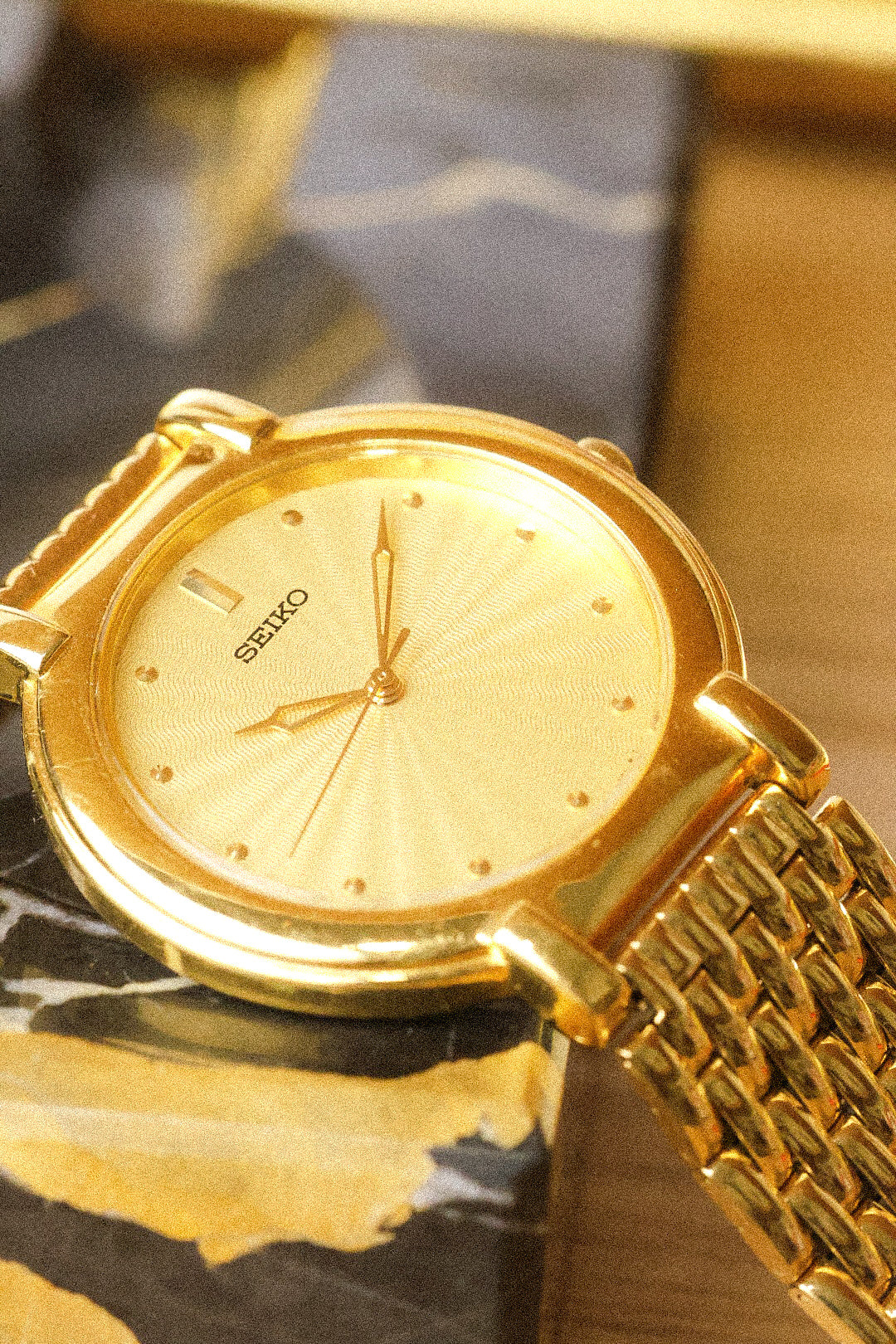 1995 Seiko Golden Sunburst Disco Volante