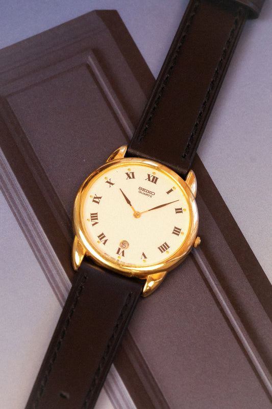 1989 Seiko Crab Claw Roman Calendar