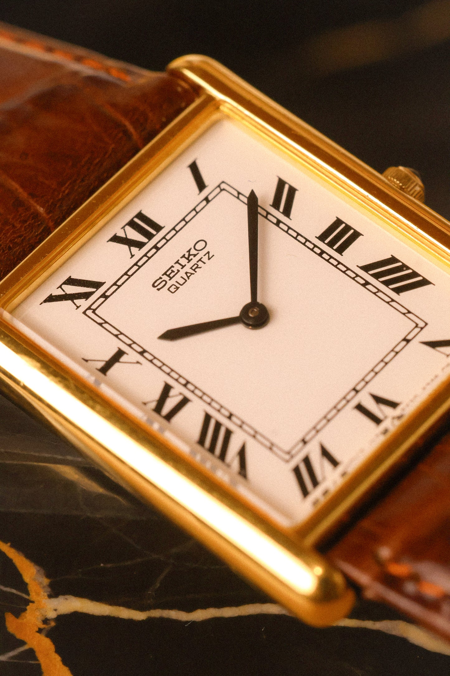 1990 Seiko Roman Tank