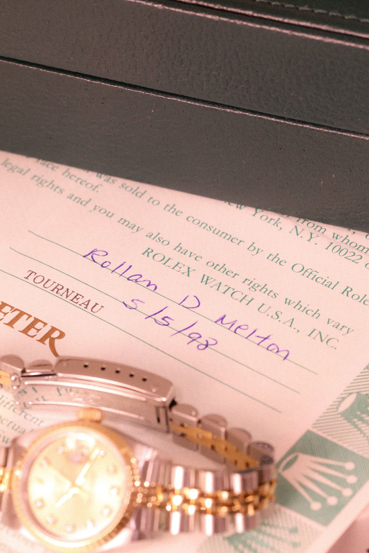 1990s Mini Rolex Datejust 69173