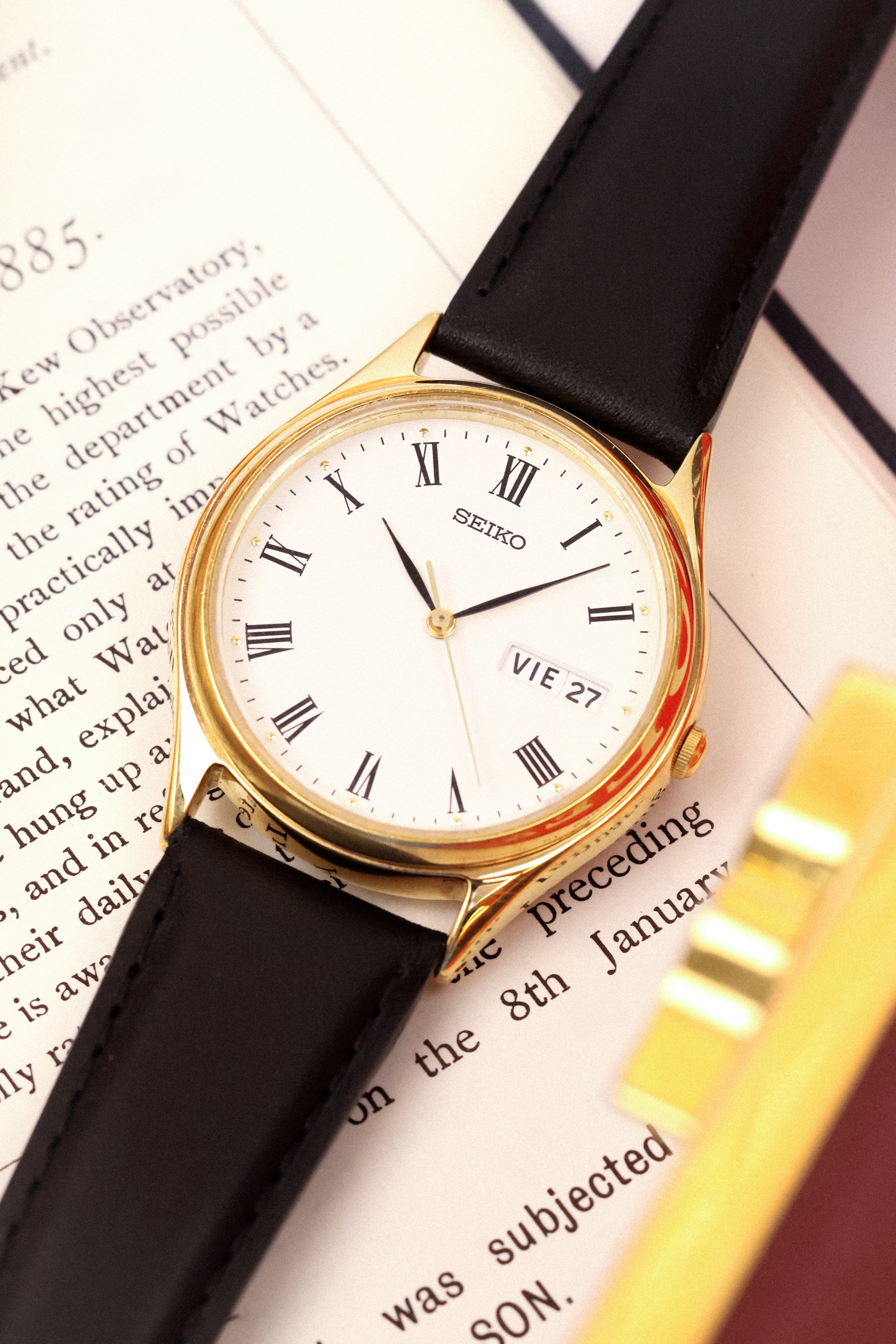 2002 Seiko Roman Day-Date – Oldtimer Watch Shop