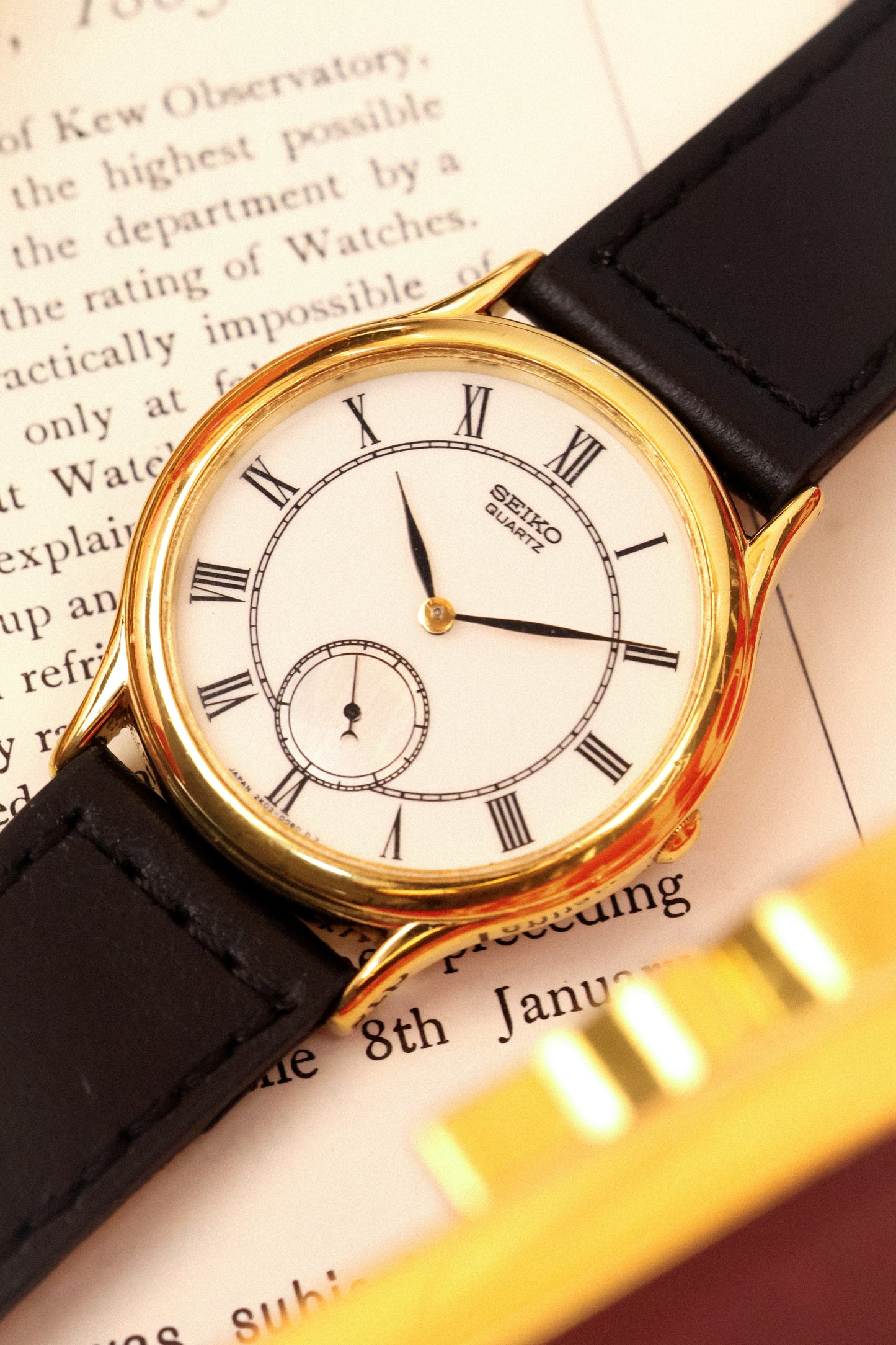 1999 Seiko “SAMPLE” Roman Dial Small Seconds