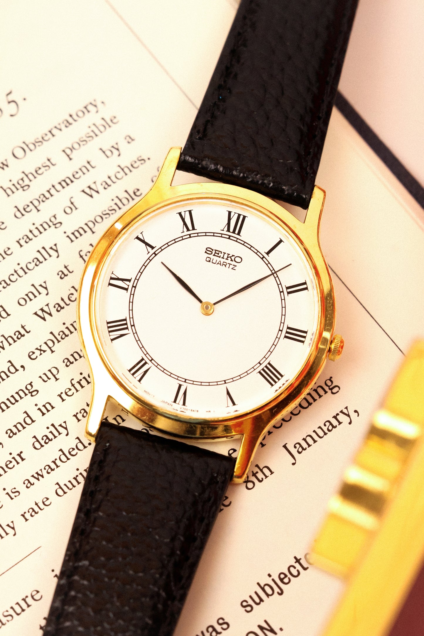 1996 Seiko Roman Dial Ronde