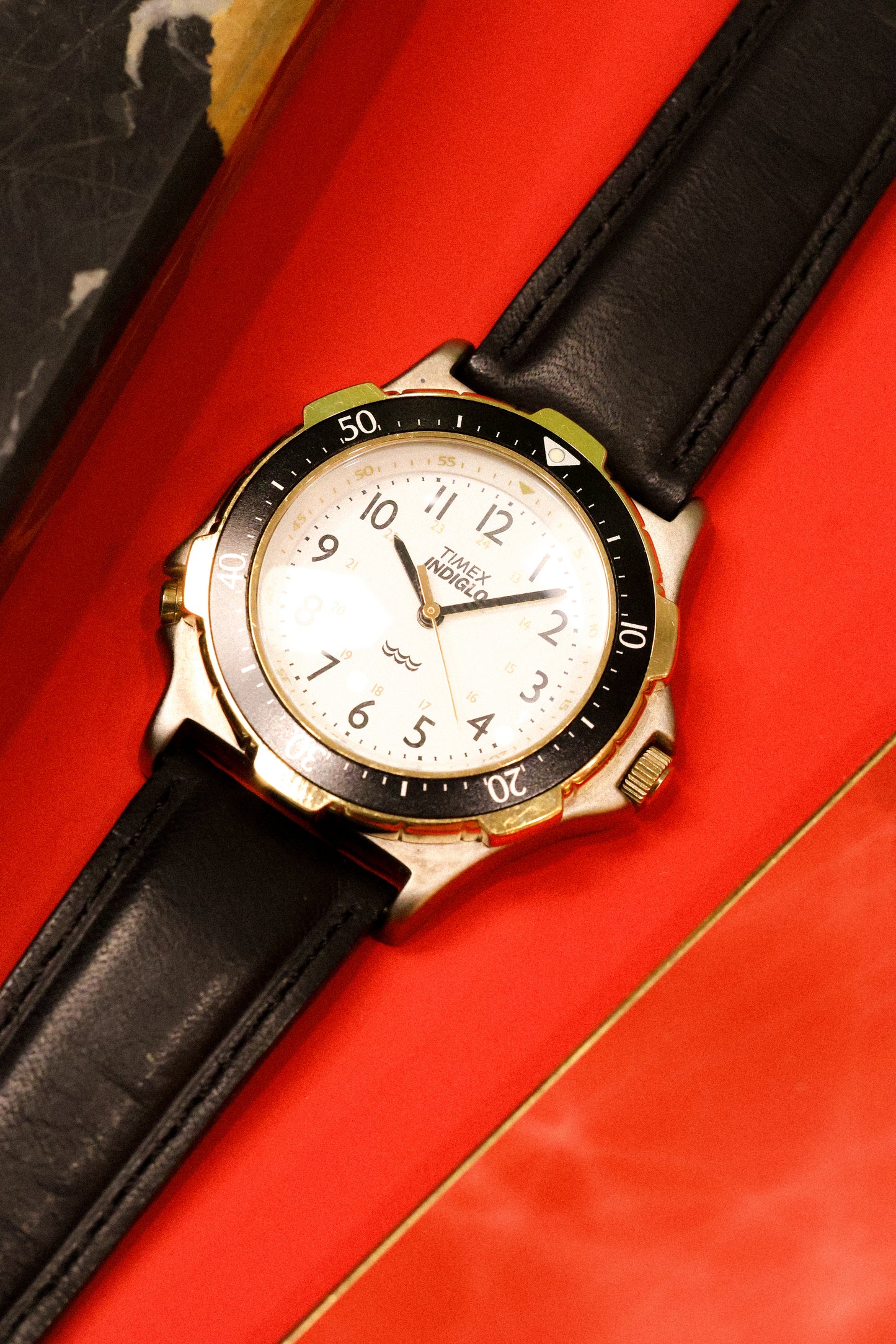 1993 Timex Indiglo Recessed Dial Diver