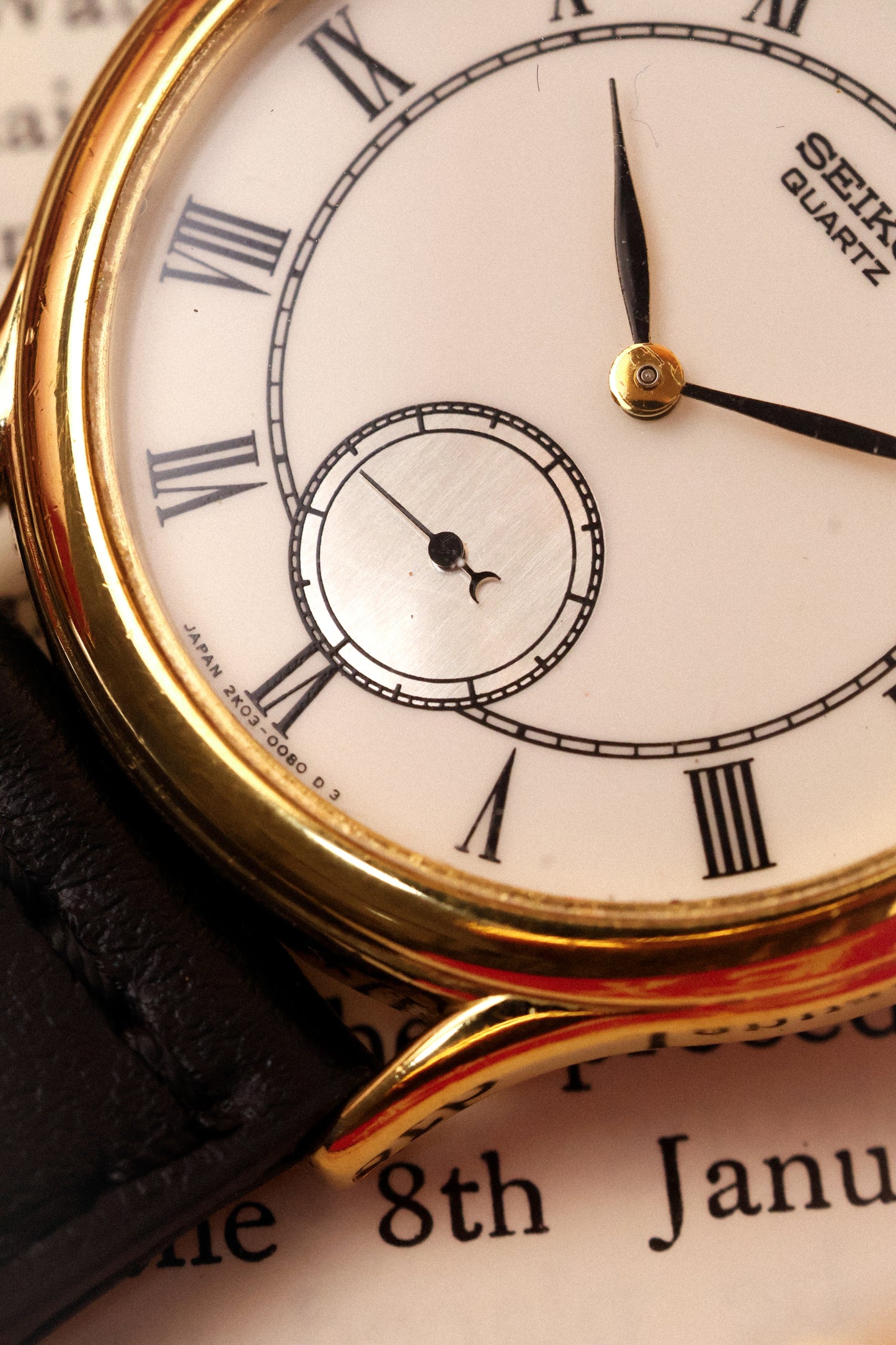 1999 Seiko “SAMPLE” Roman Dial Small Seconds