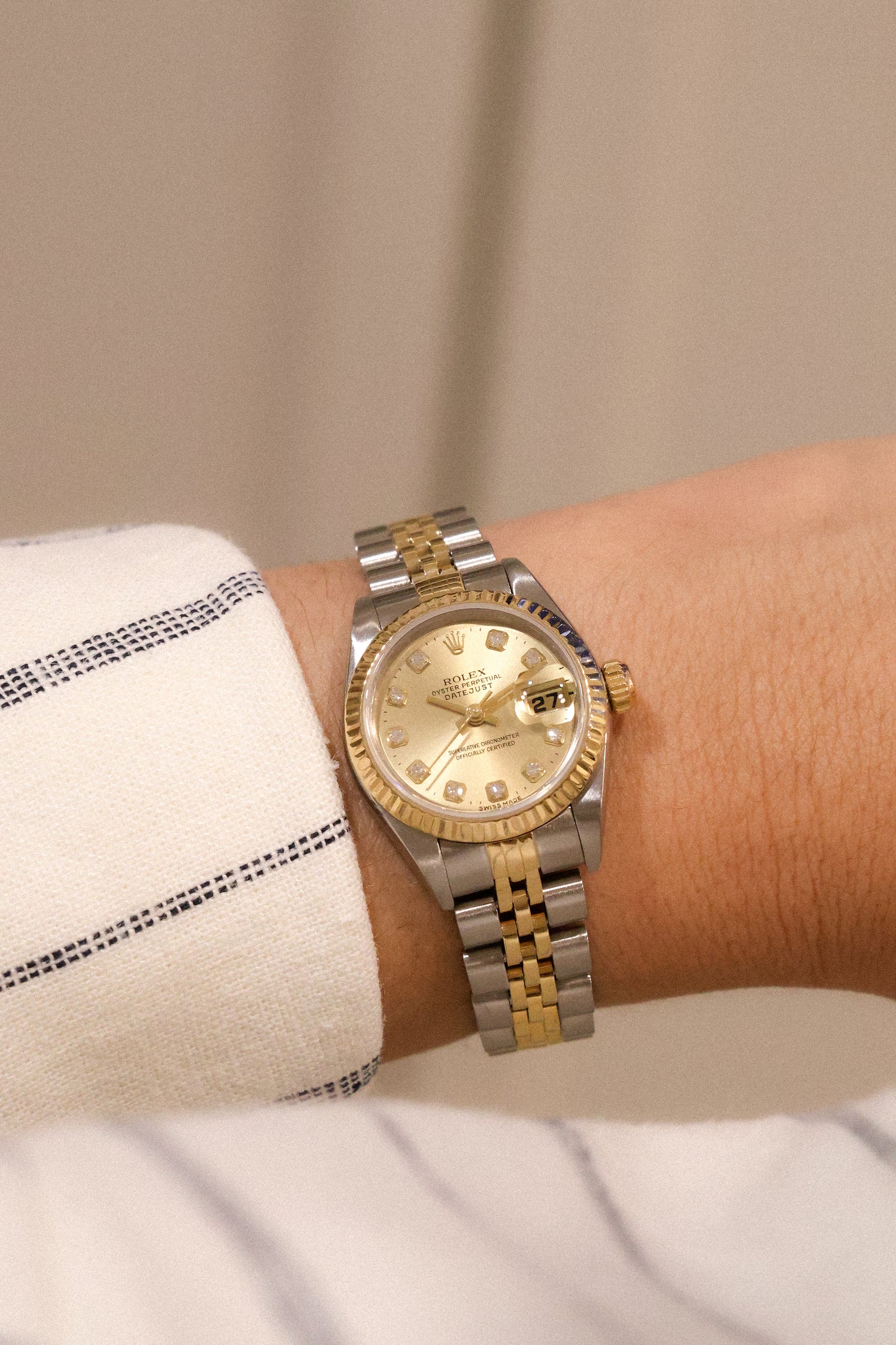 1990s Mini Rolex Datejust 69173
