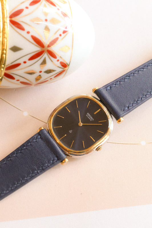 1979 Seiko Hooded Lug Blue Ellipse